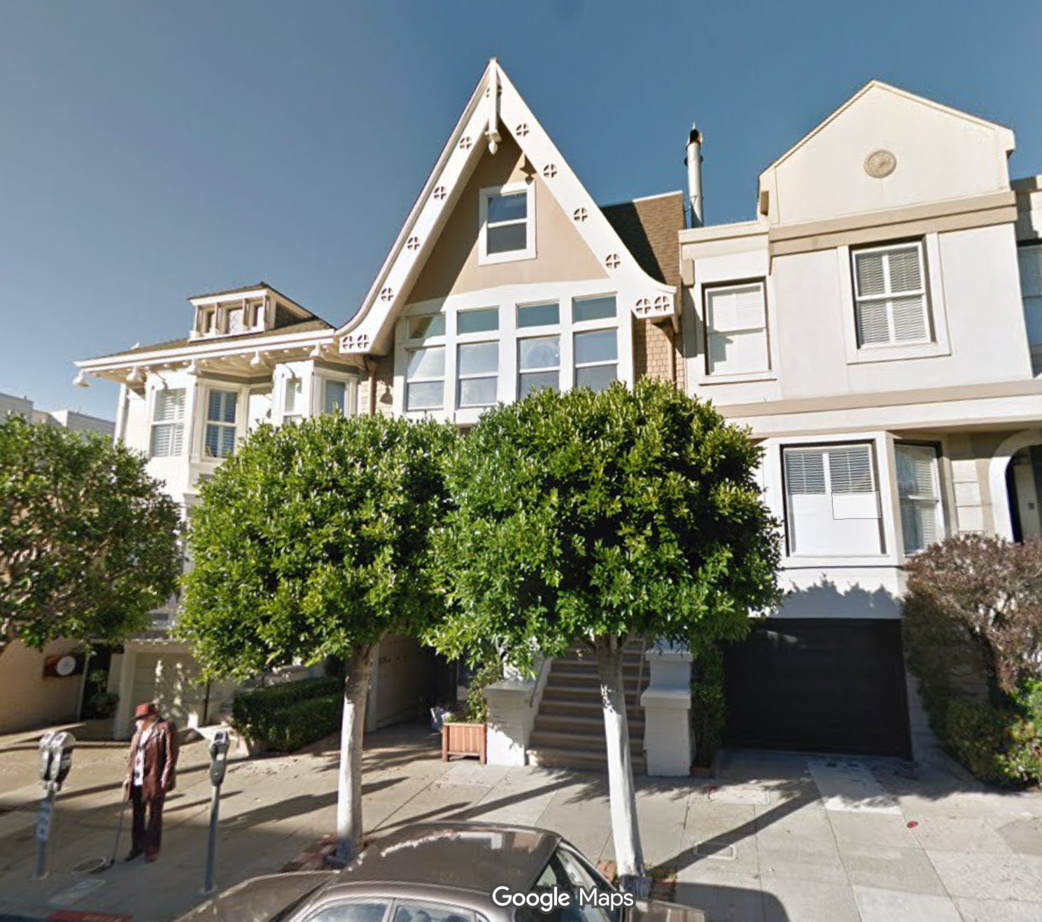 Historic Victorian building in Presidio Heights, San Francisco