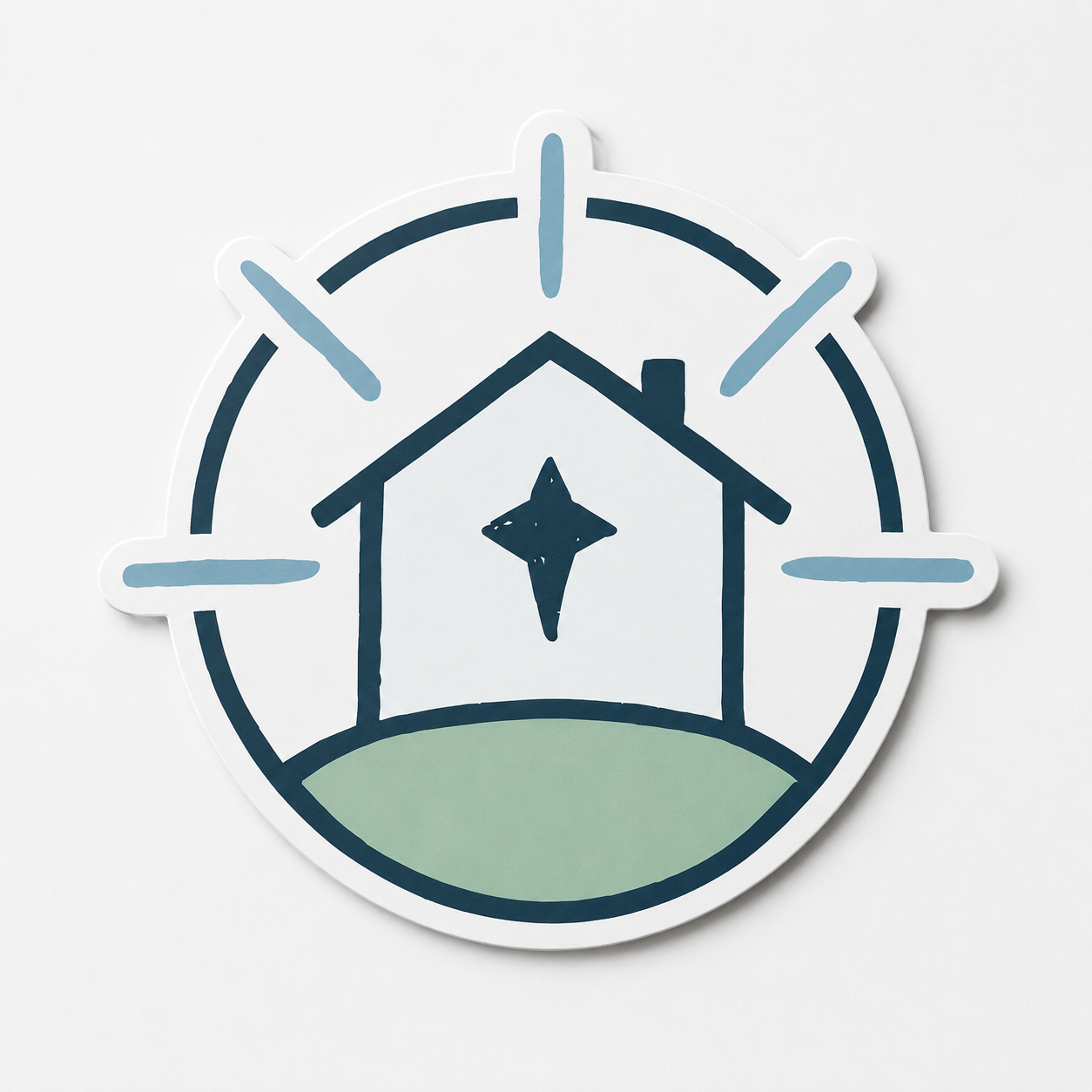 Coyote Hill Vinyl Sticker