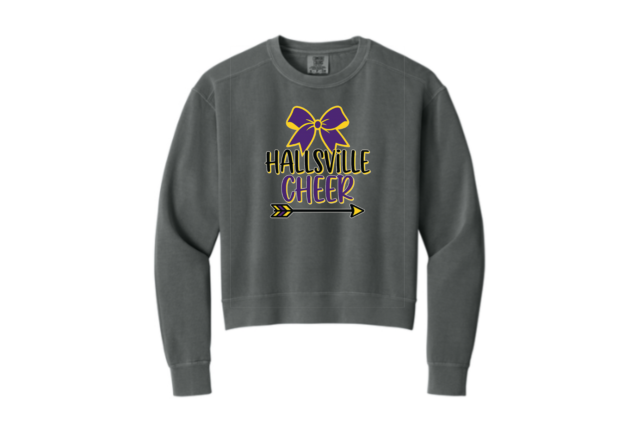 Hallsville Cheer  Women’s Mid-Length Crewneck Sweatshirt