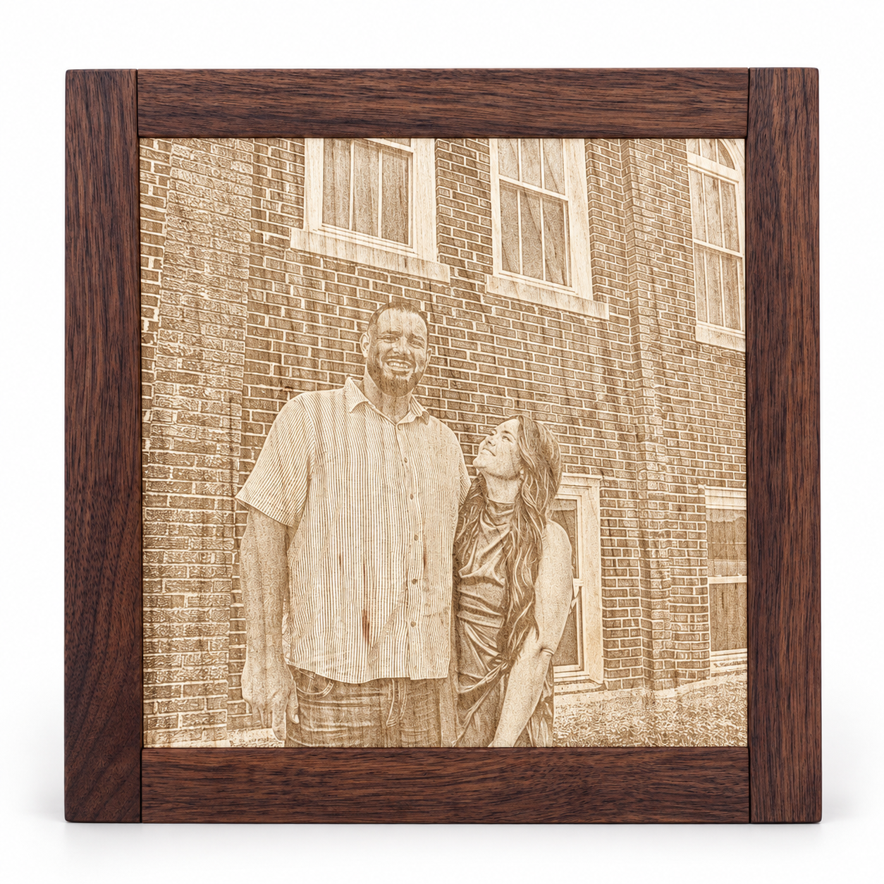 Custom Engraved Photo Portrait
