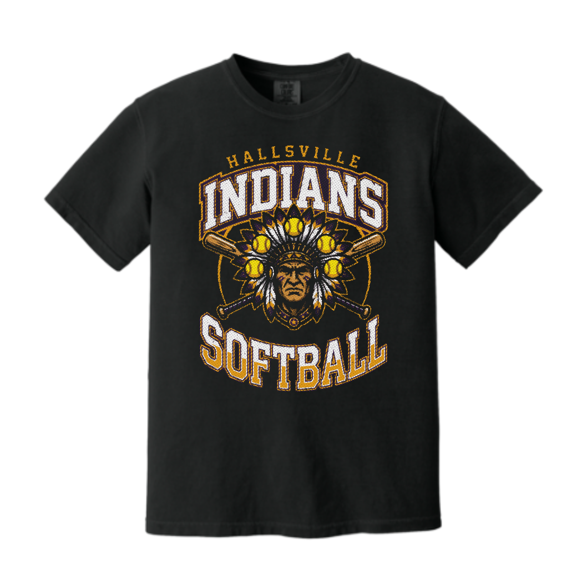 Hallsville Softball T Shirt
