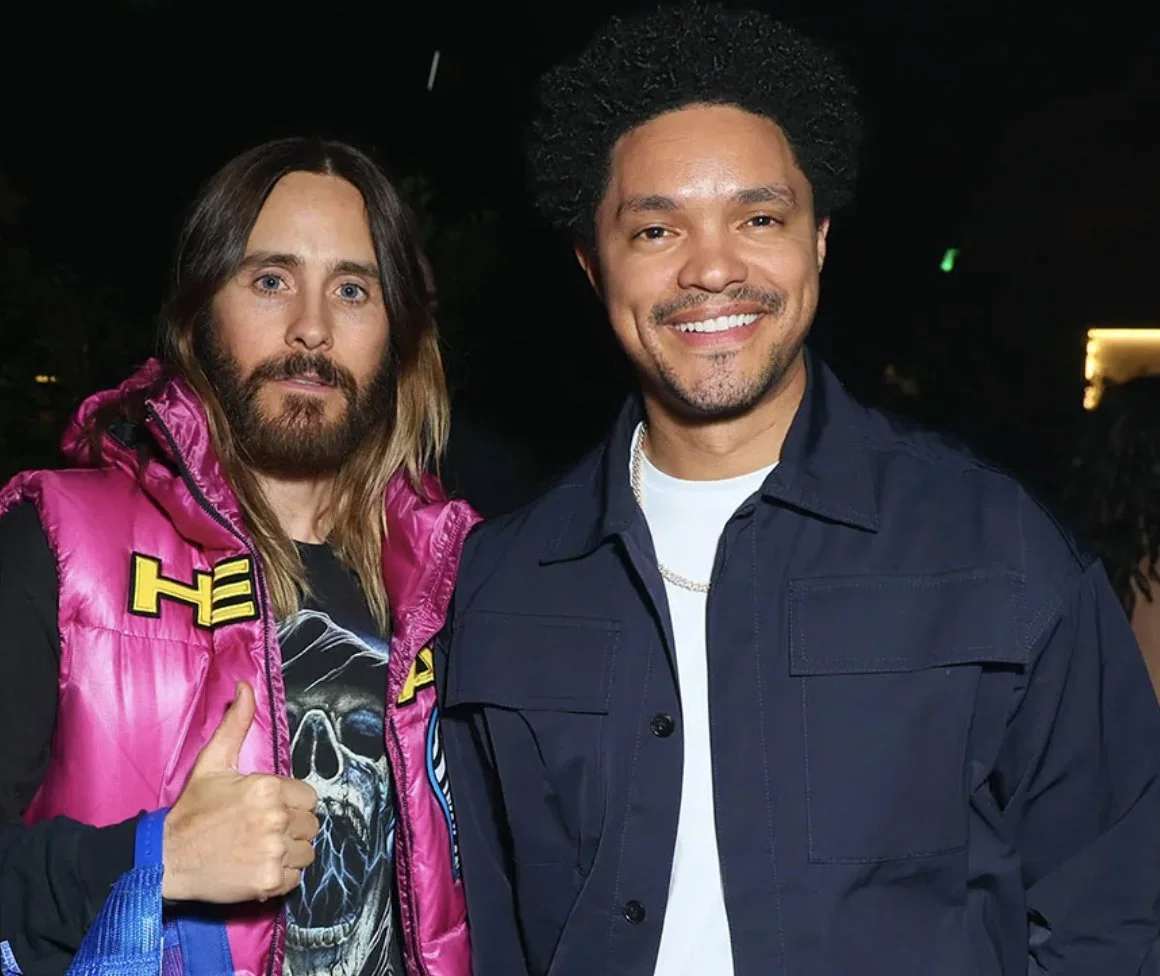Trevor Noah wears Sydney Evan