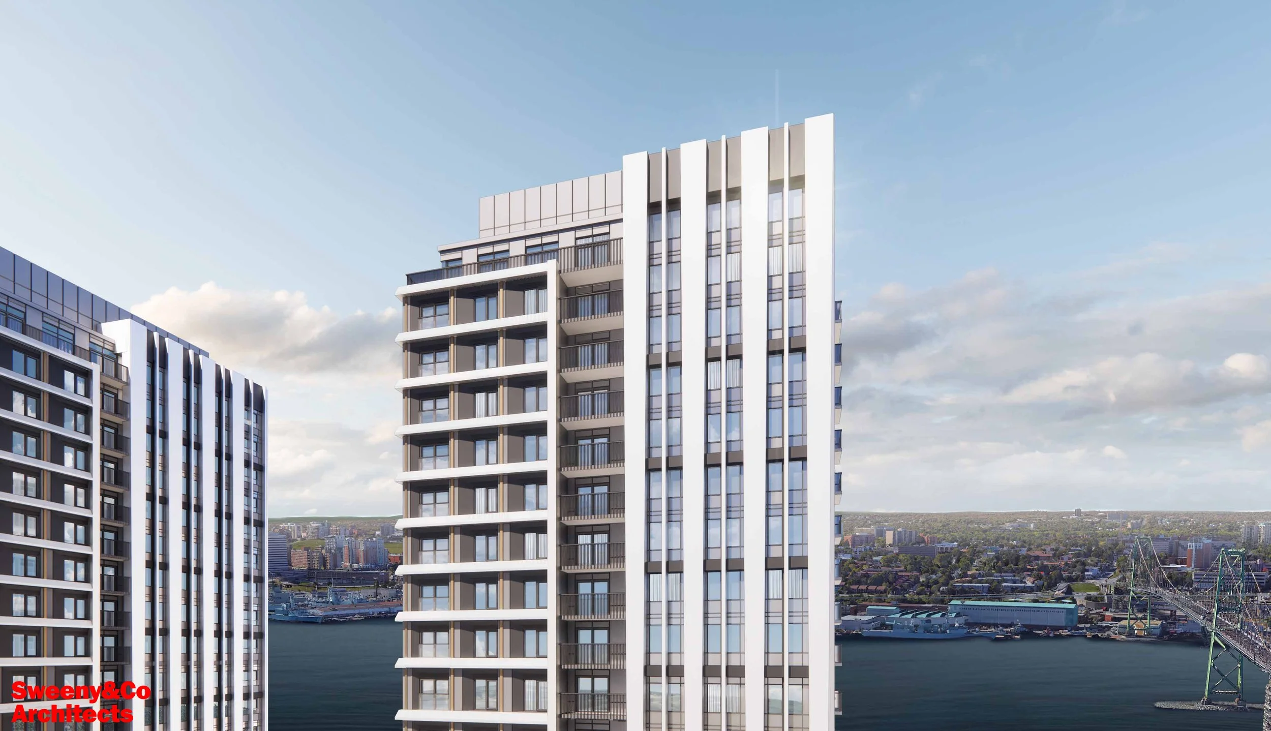 Upper floors of Building C
