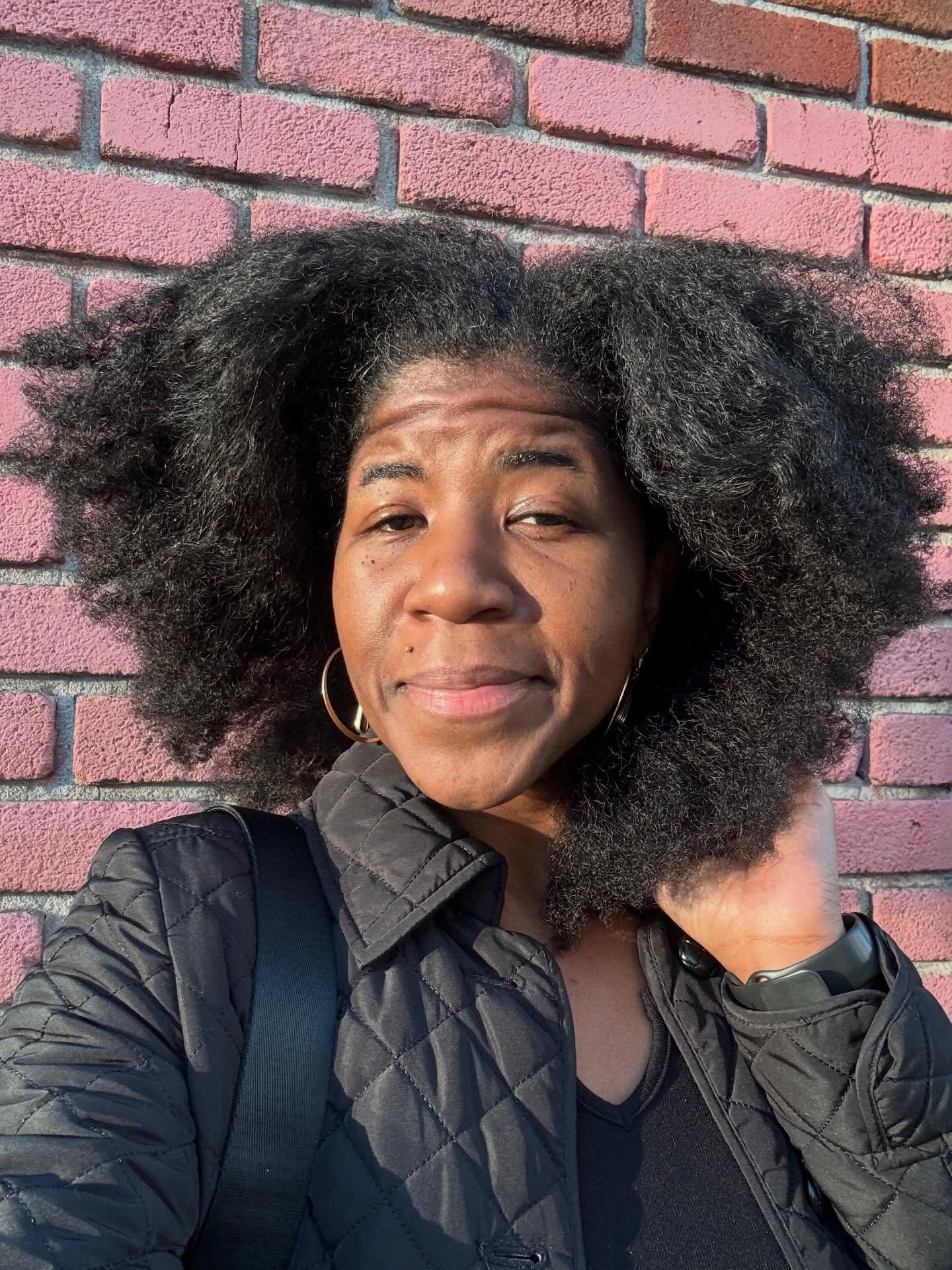 I had to bust a move to San Francisco for a quick trip today. I&rsquo;ll post more about it later when I get all my photos together 😏 Had a great time &amp; my hair was DOING the gotdamn thing! 

Much love to @a16zclf for the invite and forever to @