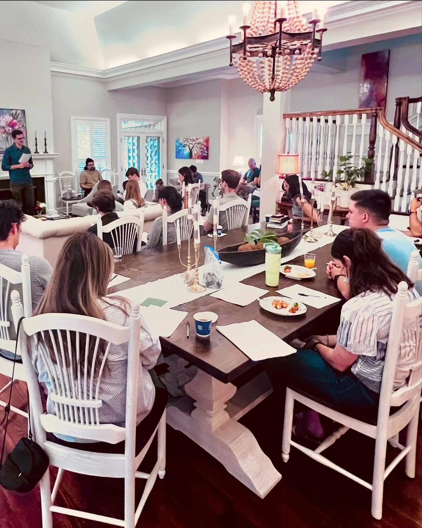 •Marriage Check-in Event•
This morning’s first ever ResPres marriage “conference”, was a wonderful time of reflection and encouragement for those in attendance. Thank you to the Batsons for hosting this event!