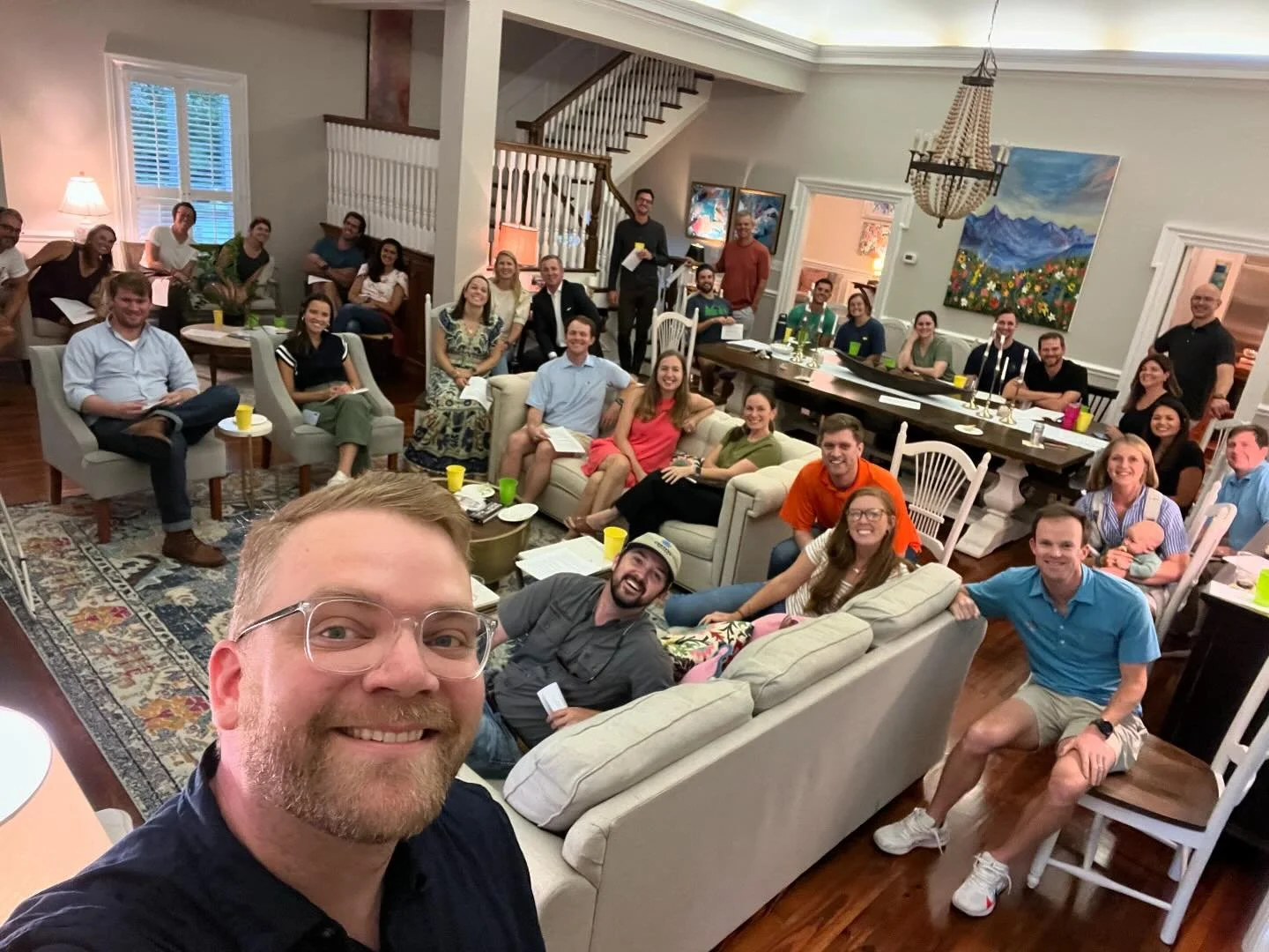 •Neighborhood Group Leader Training•
Our NG leaders are ready to begin another great season. If you would like to register for a NG group, find the link in our weekly email, or reach out to Thomas Kuhn at thomas@resurrectiongvl.com.