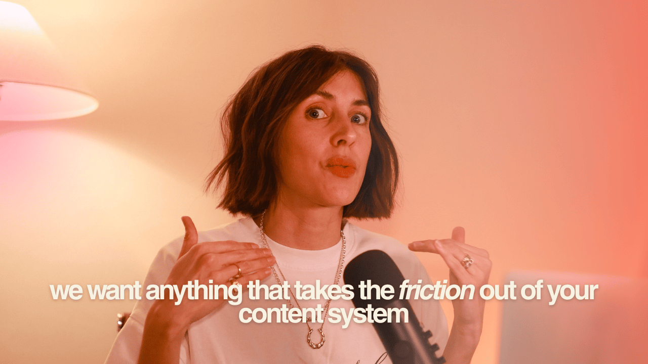 YouTube section promoting founder-focused content, Lightroom preset tutorials, elevated DIY workflows and creative studio videos by Studio Supply.
