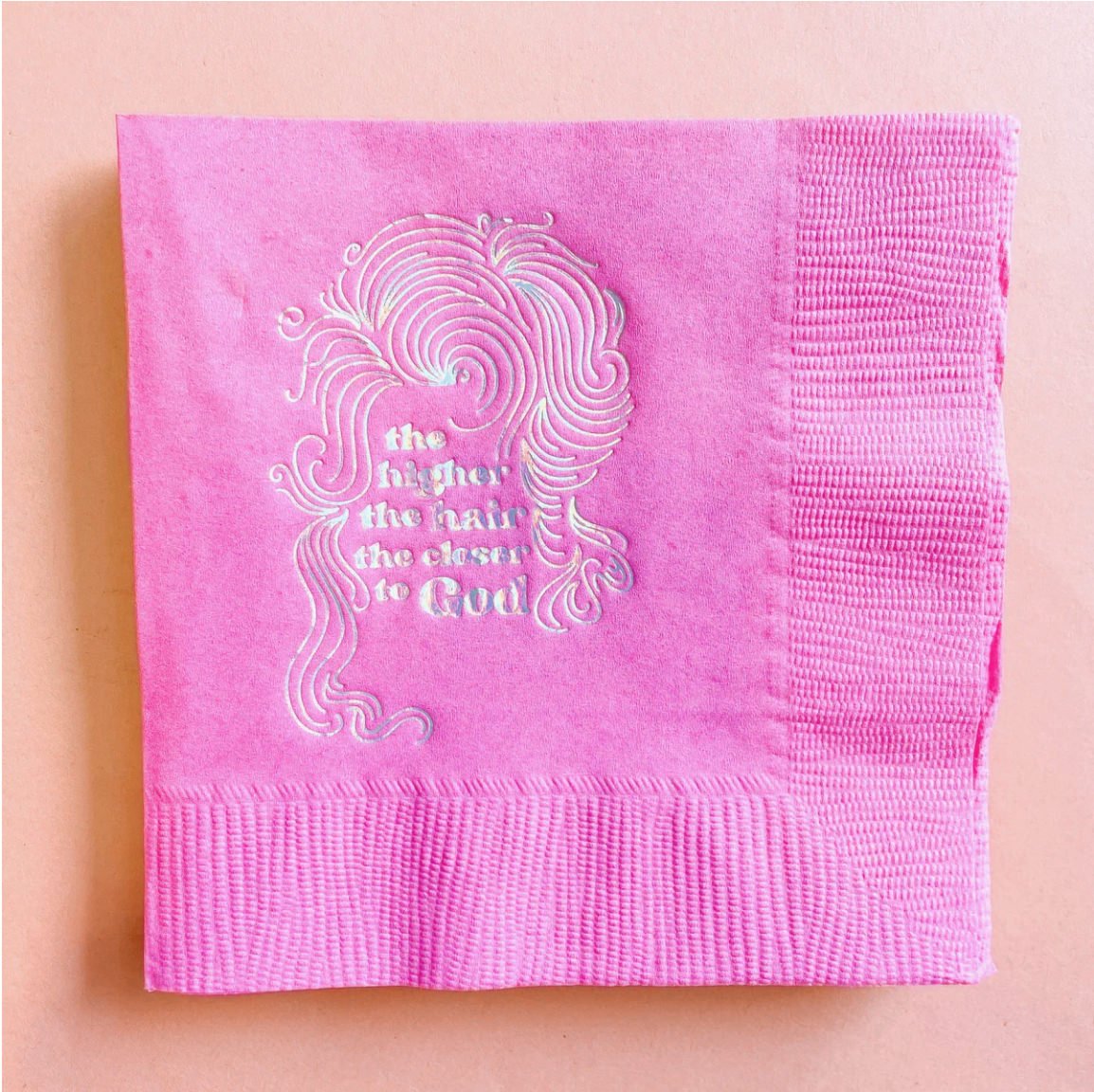 Higher The Hair Napkins