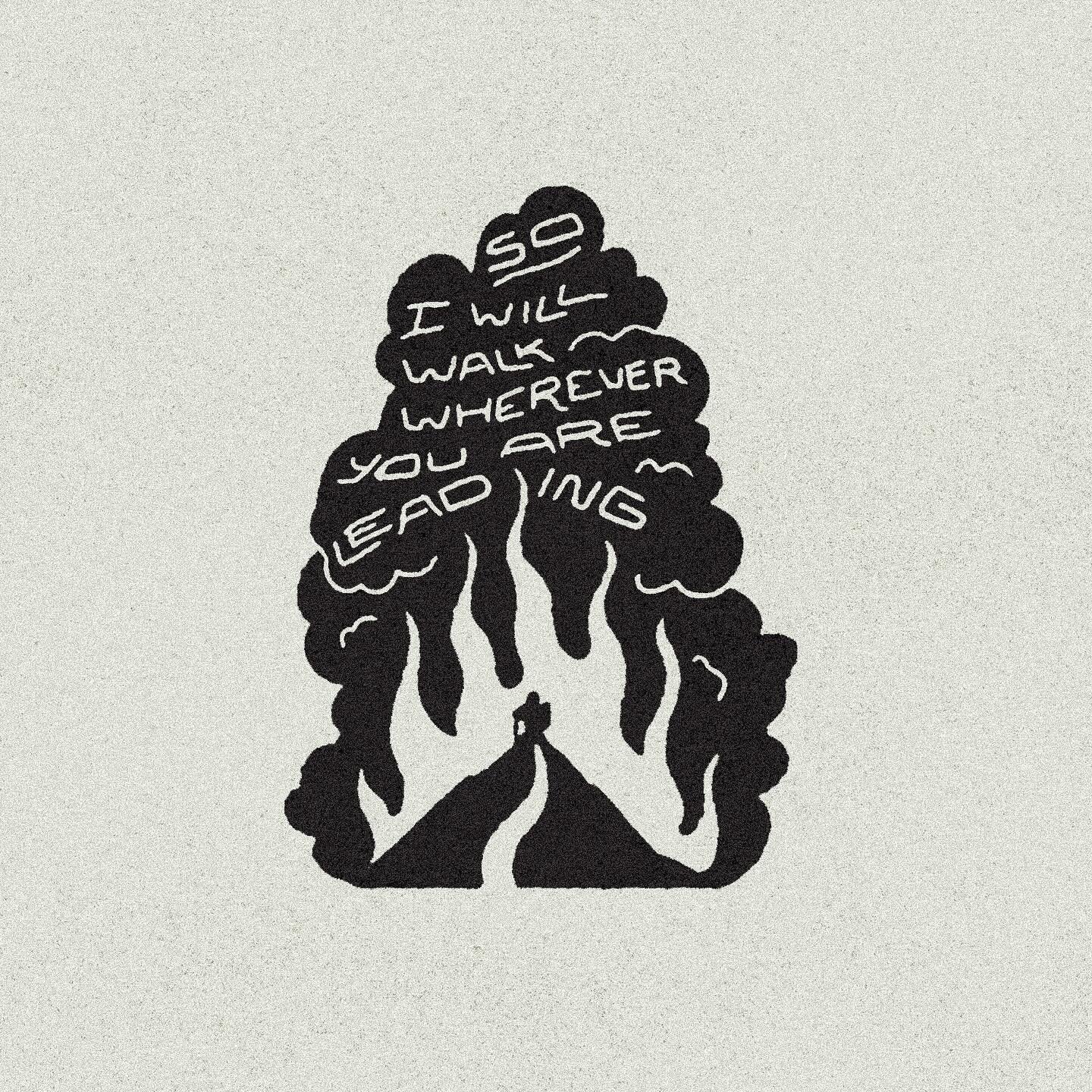 Cloud by day and a fire by evening. 

He not only guides, but also sustains. When we grow tired let the wind of the Holy Spirit fill our sails. We don&rsquo;t do it alone. We can&rsquo;t. So look for the cloud, look for the fire, and Lord, please bri