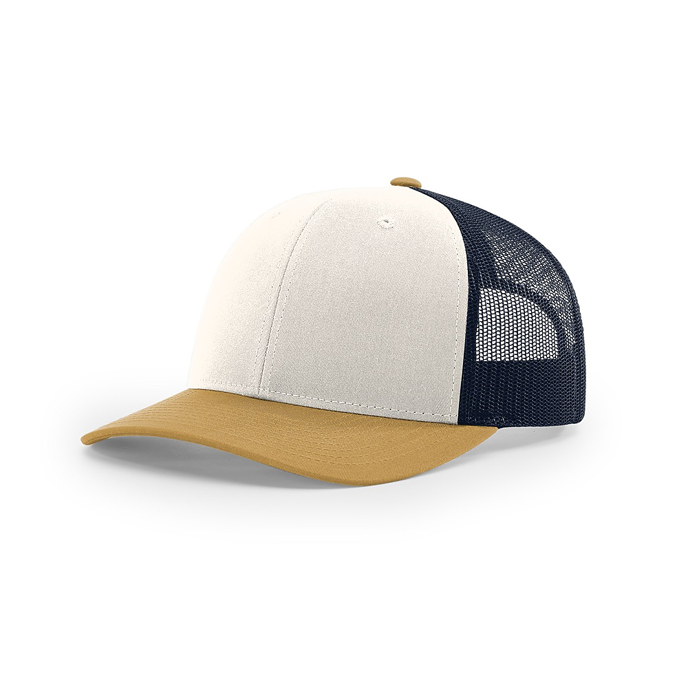 Cream/Navy/Amber Gold