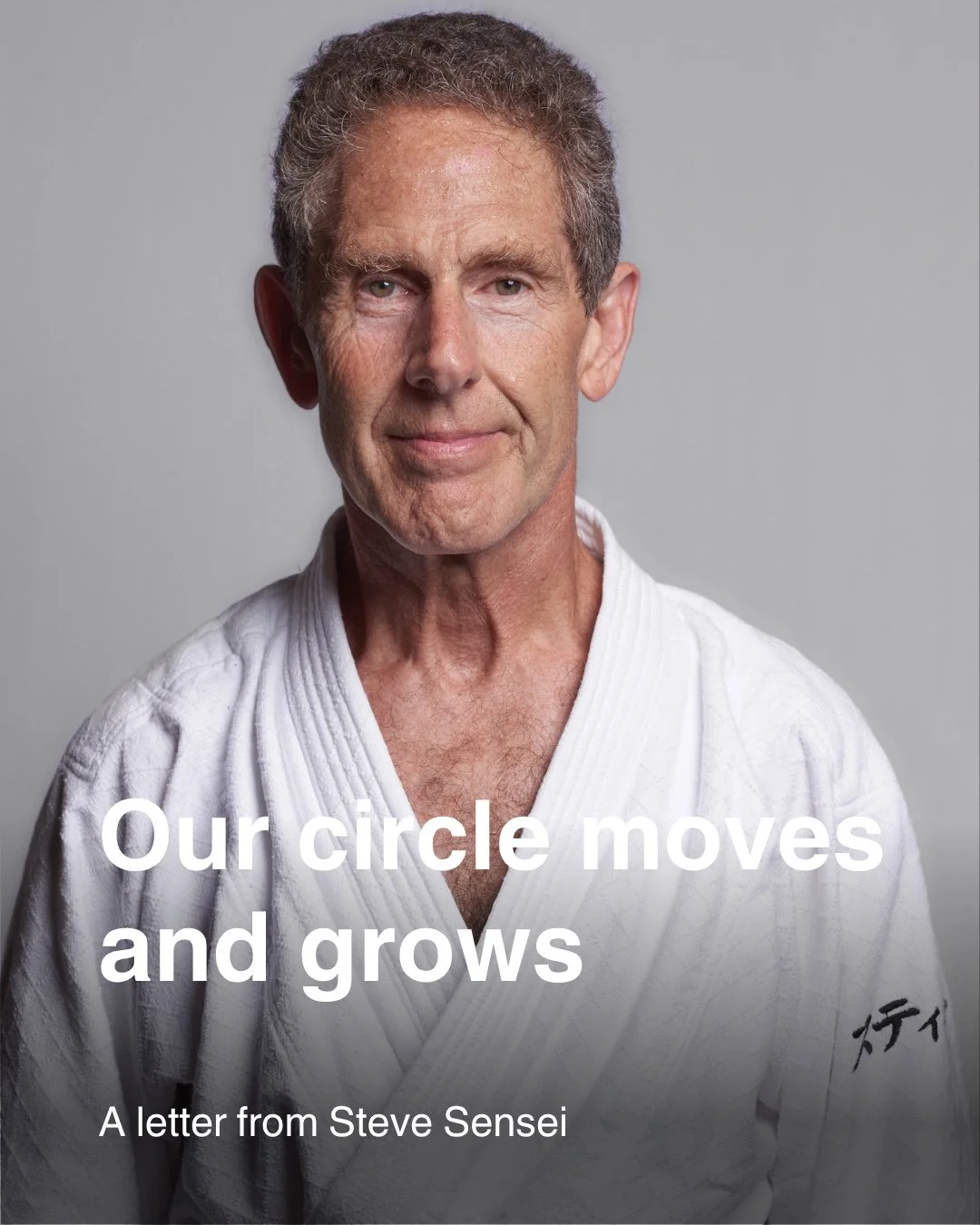 Steve Sensei's written a year end letter, looking back on our invigorating year together. &quot;With all the difficulties in the world around us, it&rsquo;s been a good year with new students, new teachers, new dans, new classes &ndash; even new HVAC