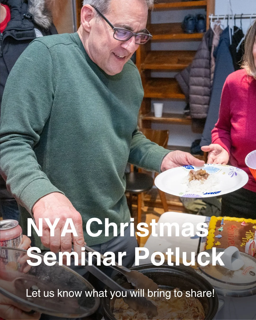 NYA Christmas Seminar Potluck sign up time! The link for the sign up is ready to go. If you're a NYA member, let us know what you'll bring to share! Check out the link in our bio.