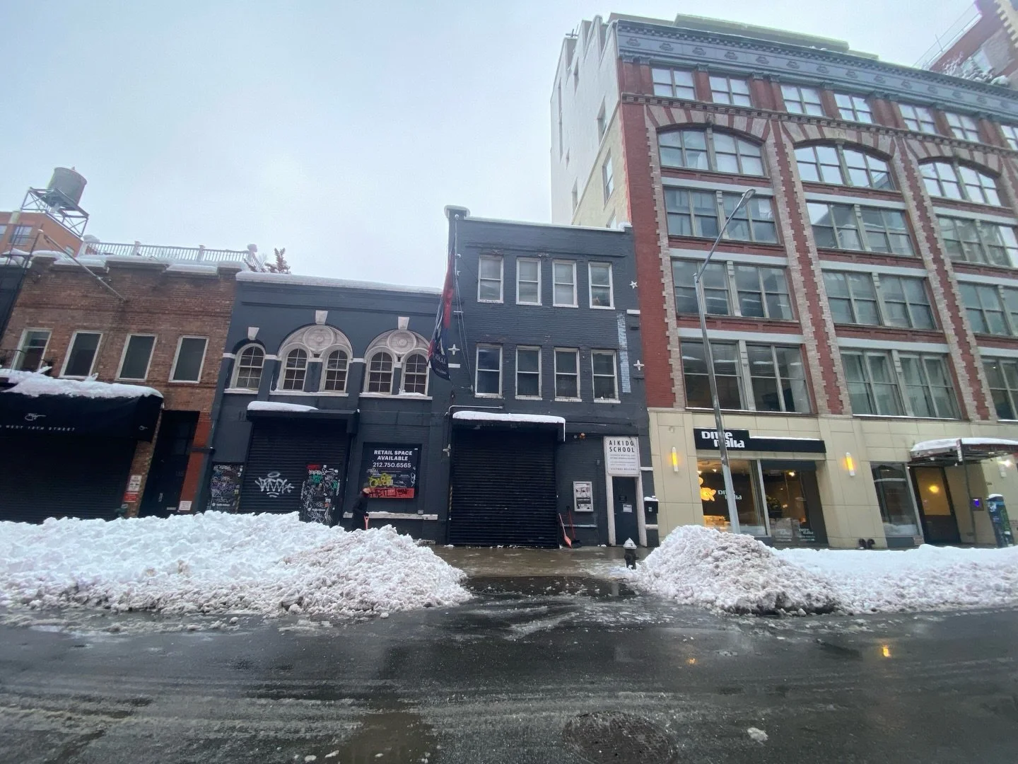 What would we do without Makiko and Paul shoveling us out yet again? Open for class at noon tomorrow, Tuesday. No morning class!