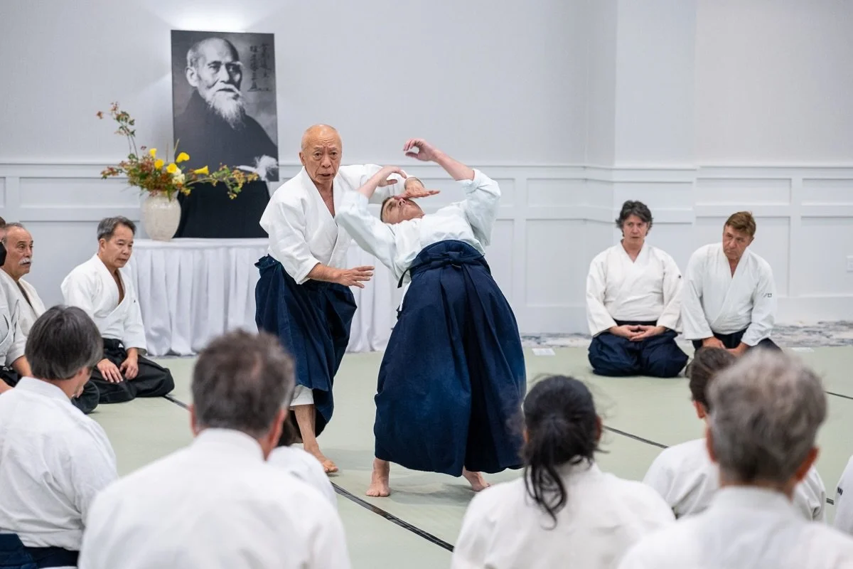 Osawa Sensei teaching at NY Aikikai tomorrow at 11am! See you then? We hope so! 

Photo credit: Javier Dominguez