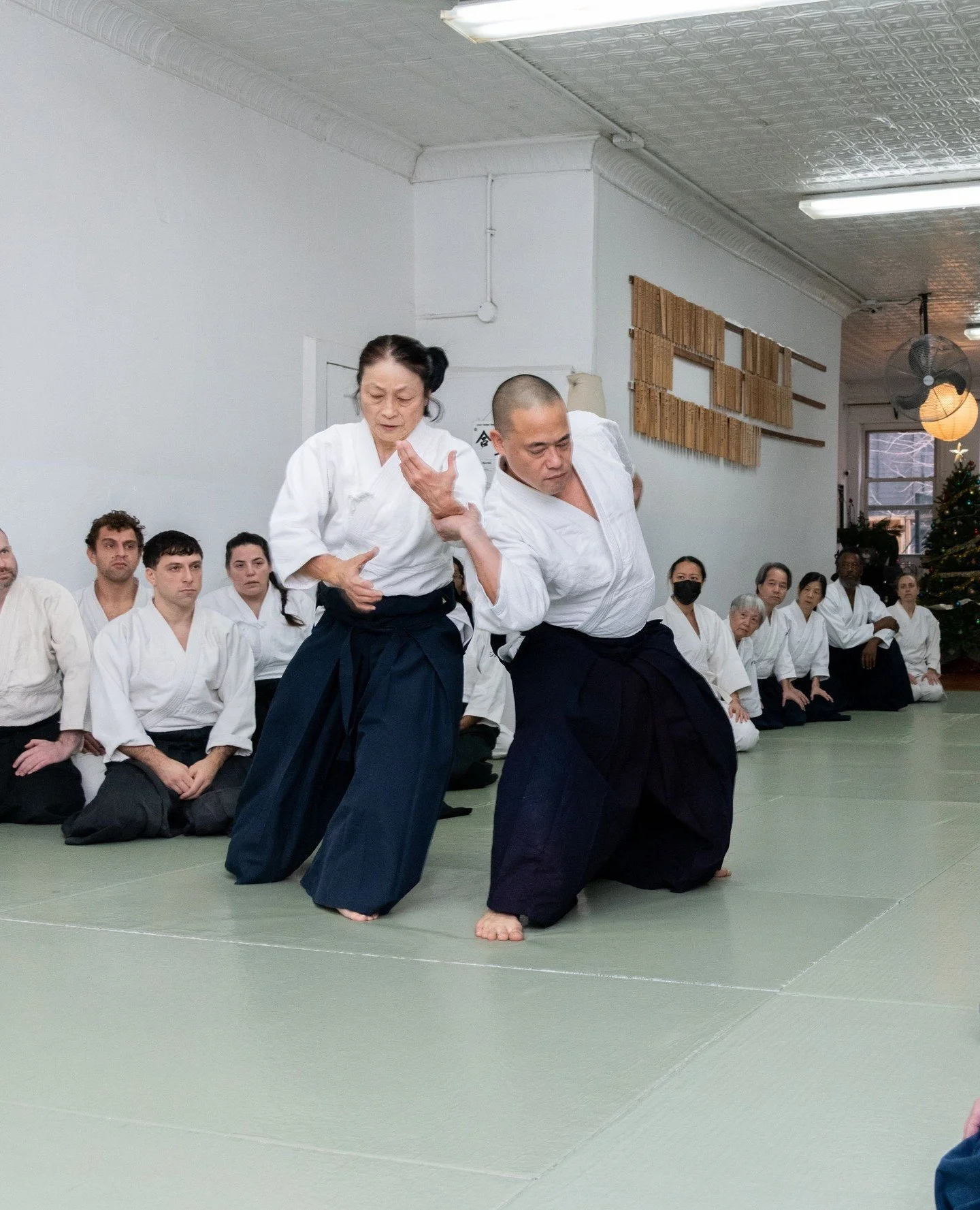 Throwback to 2023 when Okamoto Sensei came to our Christmas Seminar. She taught a class full of joy! We can't wait to experience this joy when she is with us for three whole days, October 2-4. You can come for one day, or all three days. If you are a