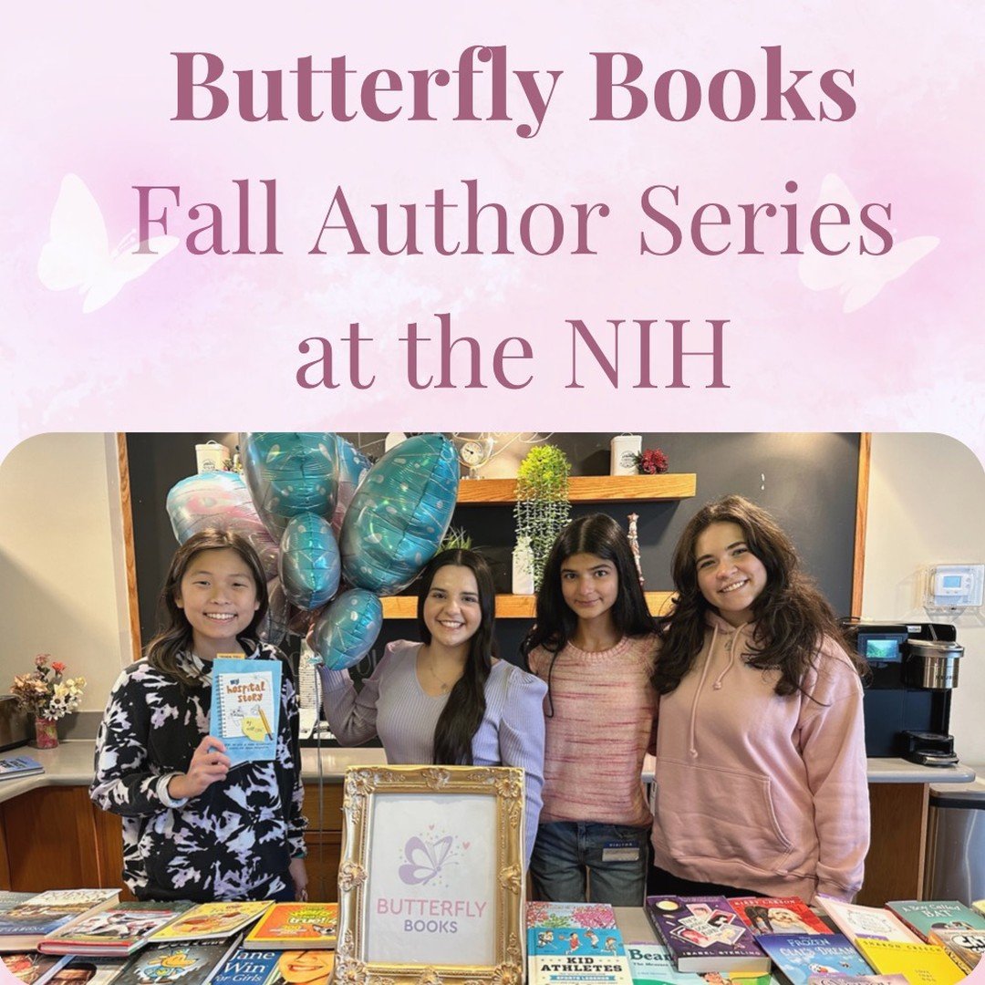 Butterfly Books had another amazing time at the NIH! #books #literacy #reading #501c3 #nonprofit #fall #author #writing