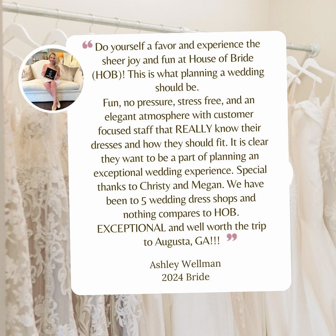 Beautiful Words By Beautiful Brides

We are so grateful that we get the opportunity to work with such amazing brides. 

Some local and others from across the states✨

Some married in the heart of the south while others say I do in different time zone