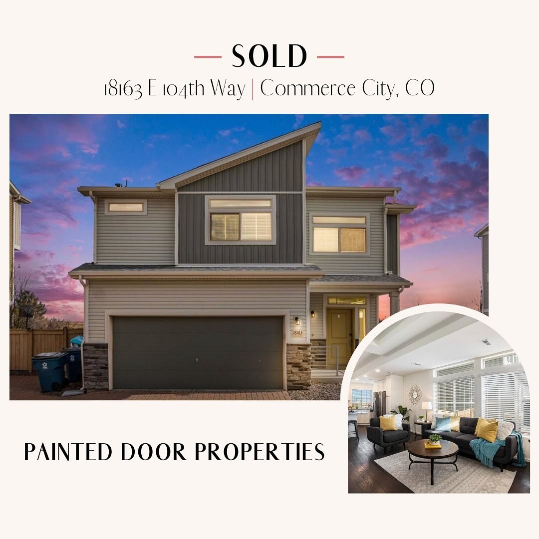 Congrats to our buyers who closed in April! 🎉 We loved being a part of your home buying journey!

#painteddoorproperties #pdp #pdpdenver #denverrealestate #denverrealtor #5280