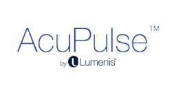 A logo for AcuPulse by Lumenis against a white background.