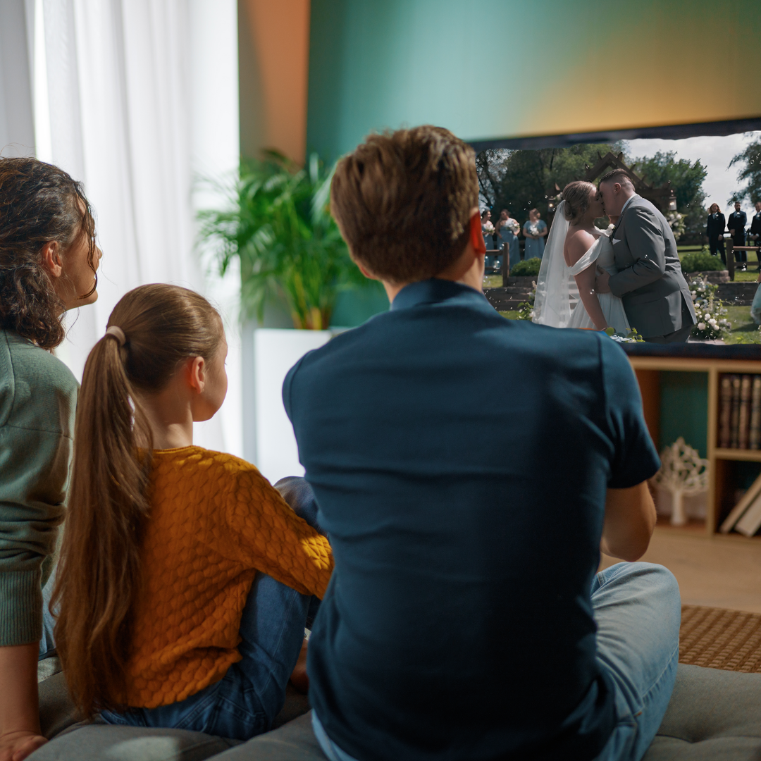 How to Share Your Wedding Video With the People Who Couldn’t Be There