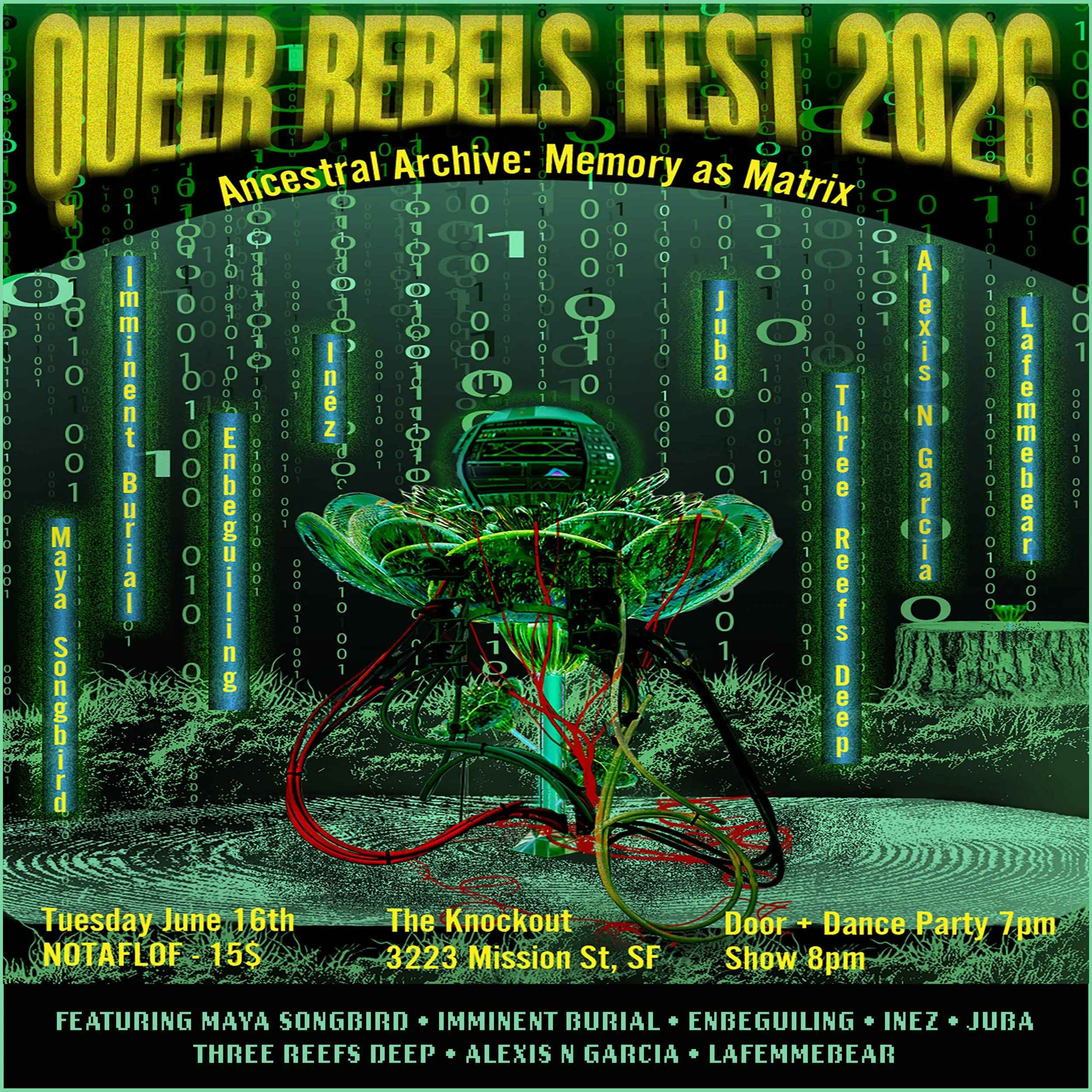 THE 17TH ANNUAL QUEER REBELS FEST 2026 : A DANCE PARTY (7PM - CLOSE)