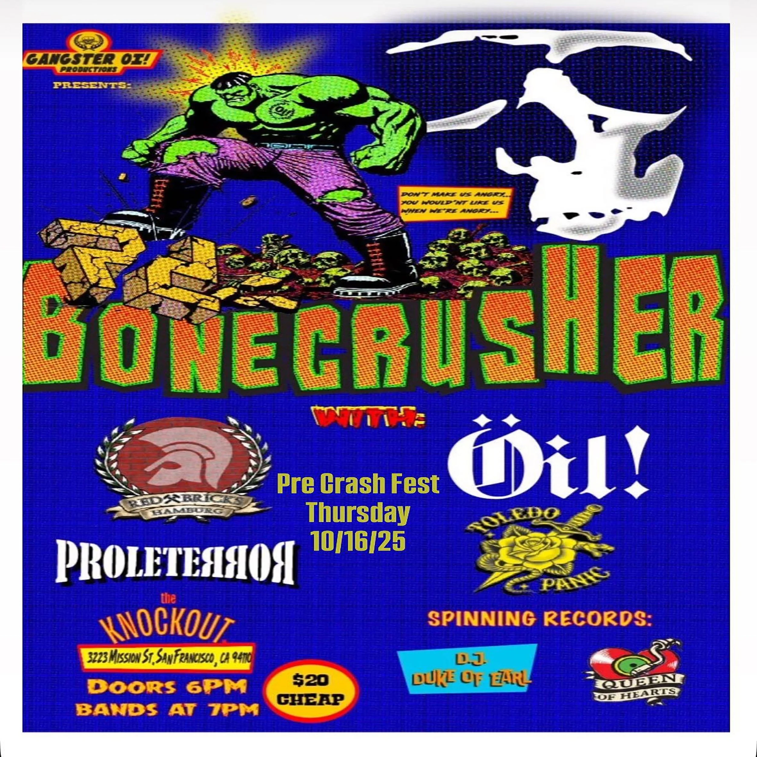THE 2025 CRASHFEST PRE-PARTY (8PM - CLOSE)