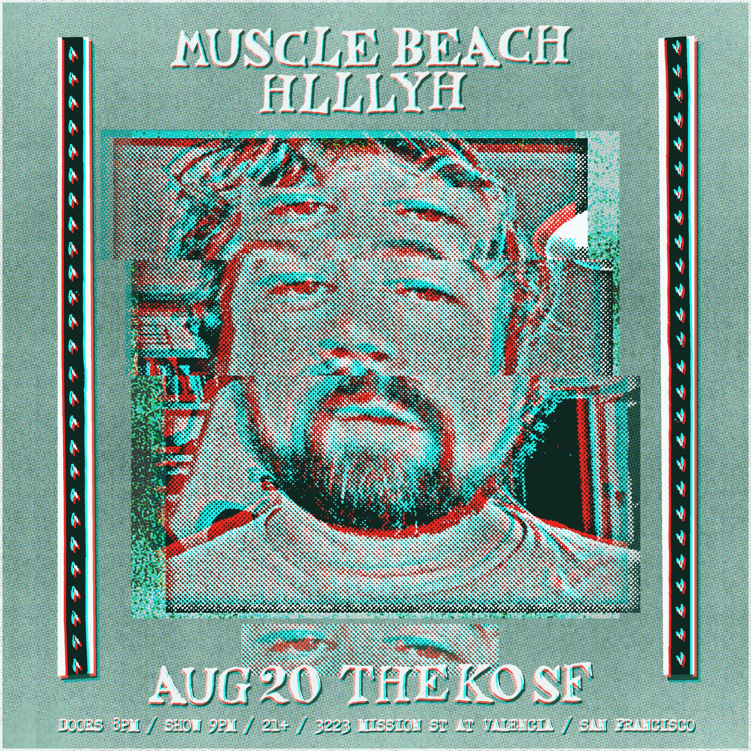 WEDNESDAY NIGHT MUSIC BY MUSCLE BEACH + HLLLYH (8PM - CLOSE)