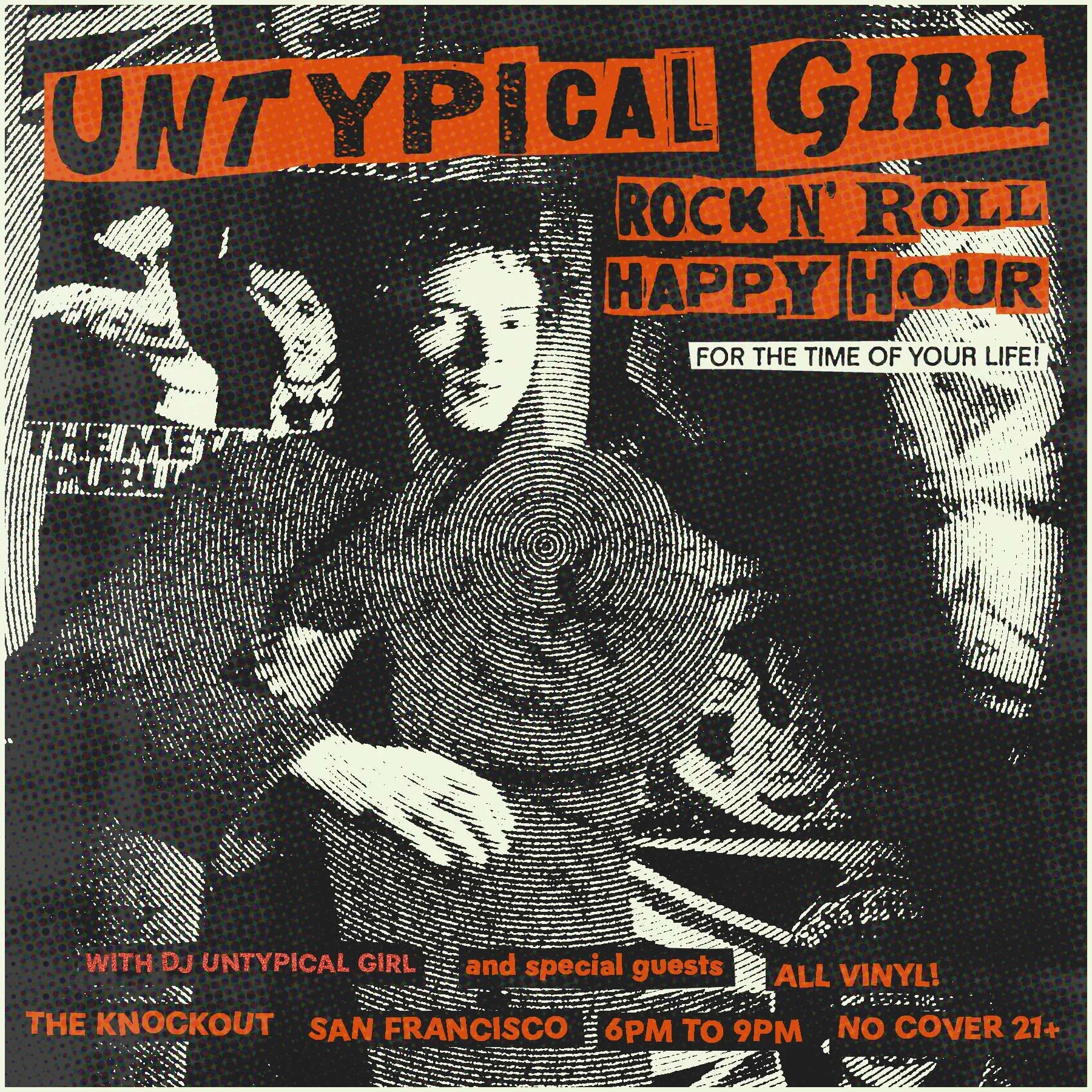 UNTYPICAL GIRL ROCK N’ ROLL HAPPY HOUR 