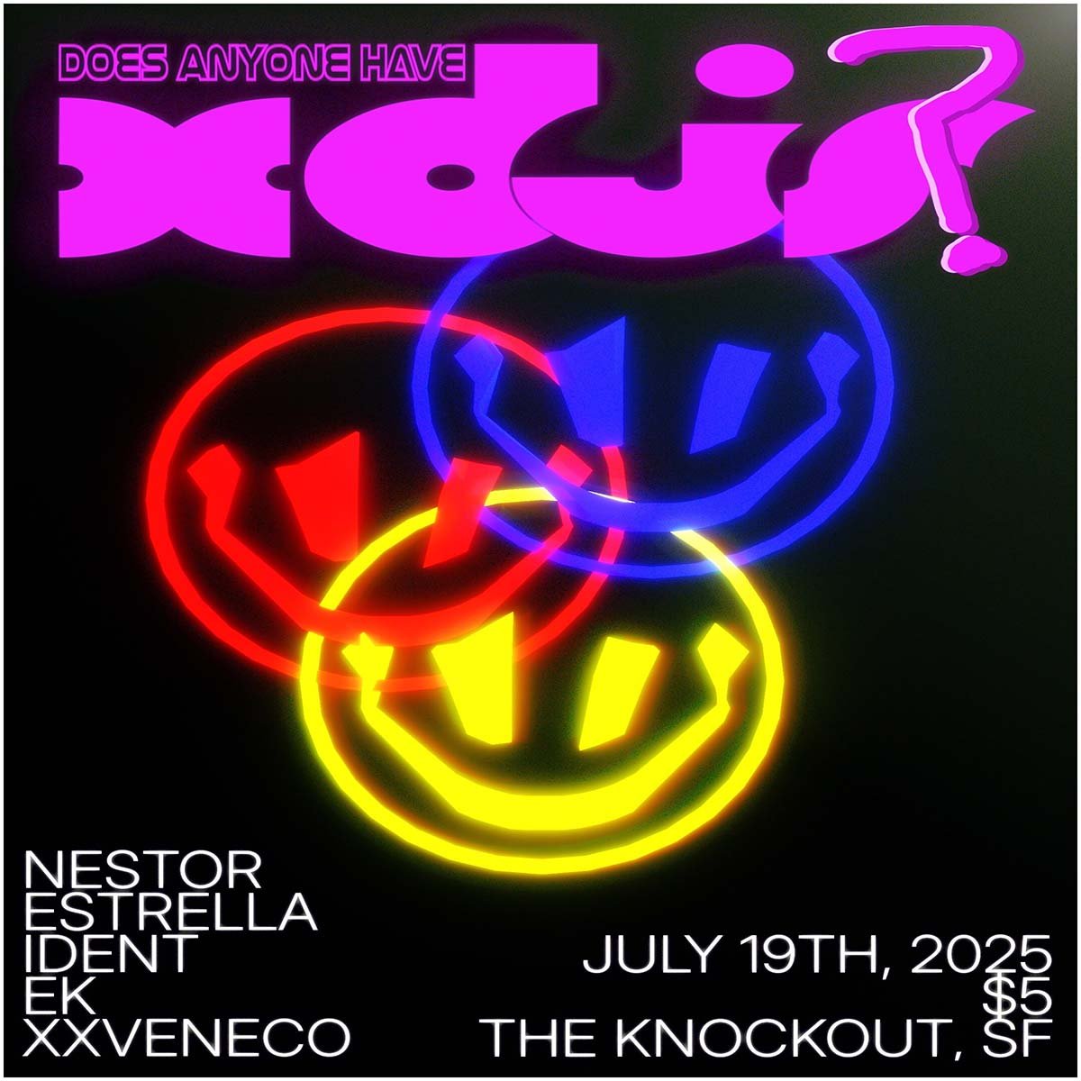 SATURDAY NIGHT ‘X DJ’s’ DANCE PARTY (9PM - CLOSE)