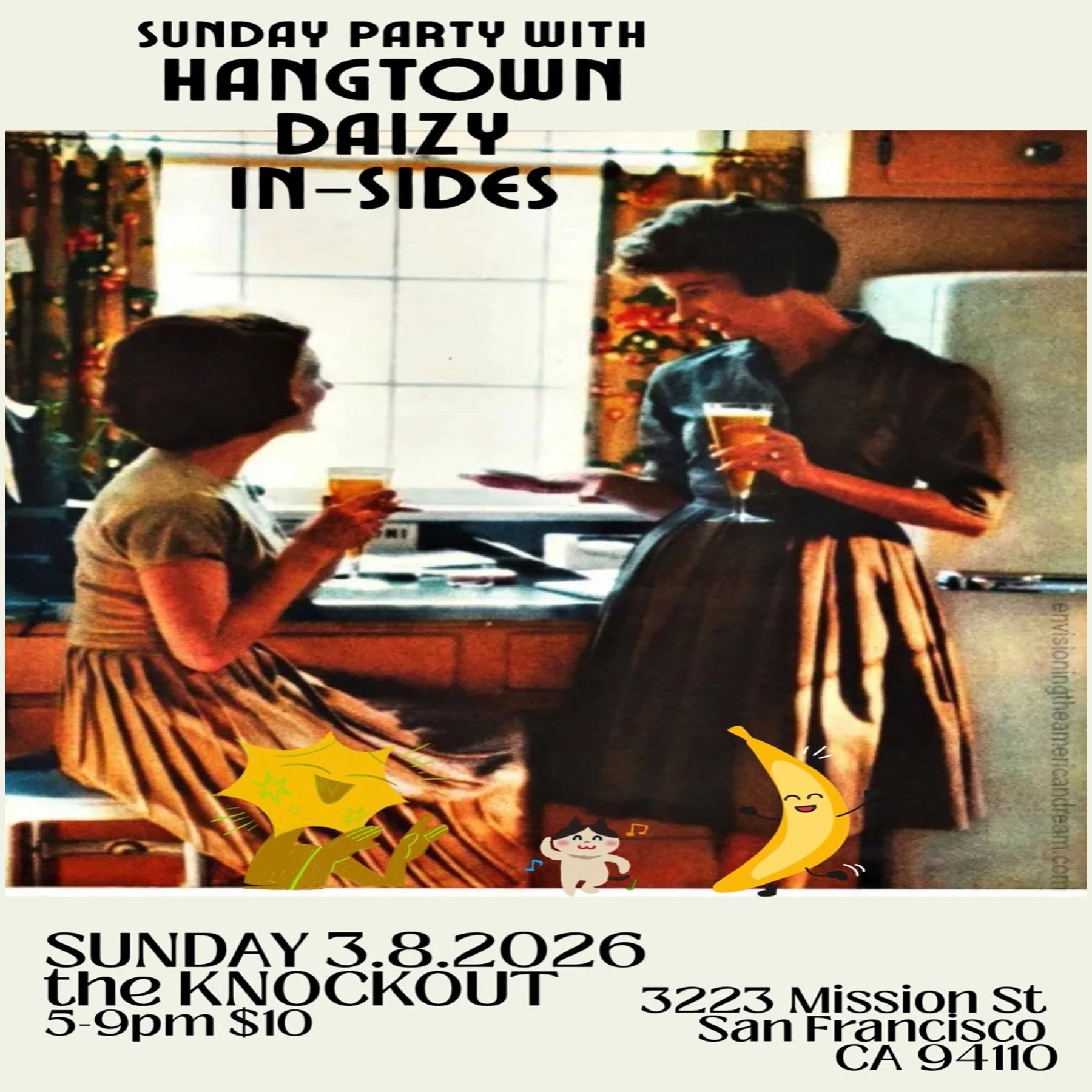 MATINEE SHOW : HANGTOWN + DAIZY + IN-SIDES