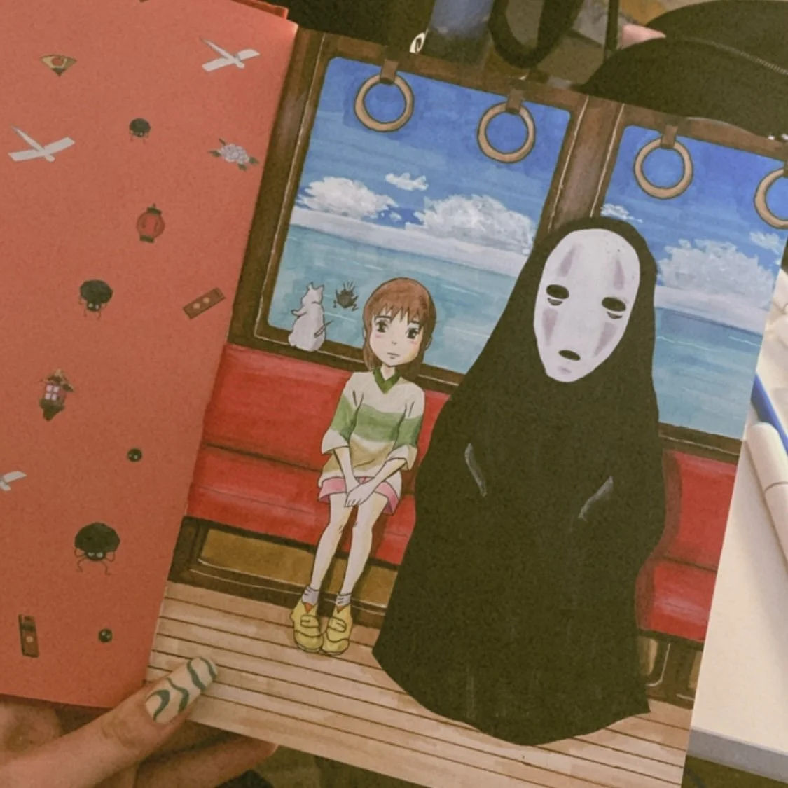 My "Spirited Away" hand-drawn sketch