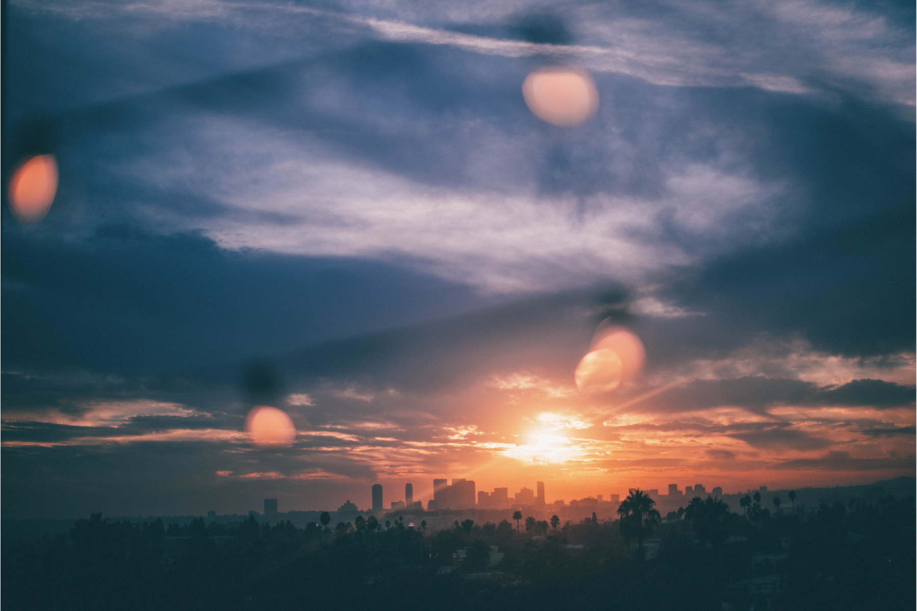 Los Angeles at sunset