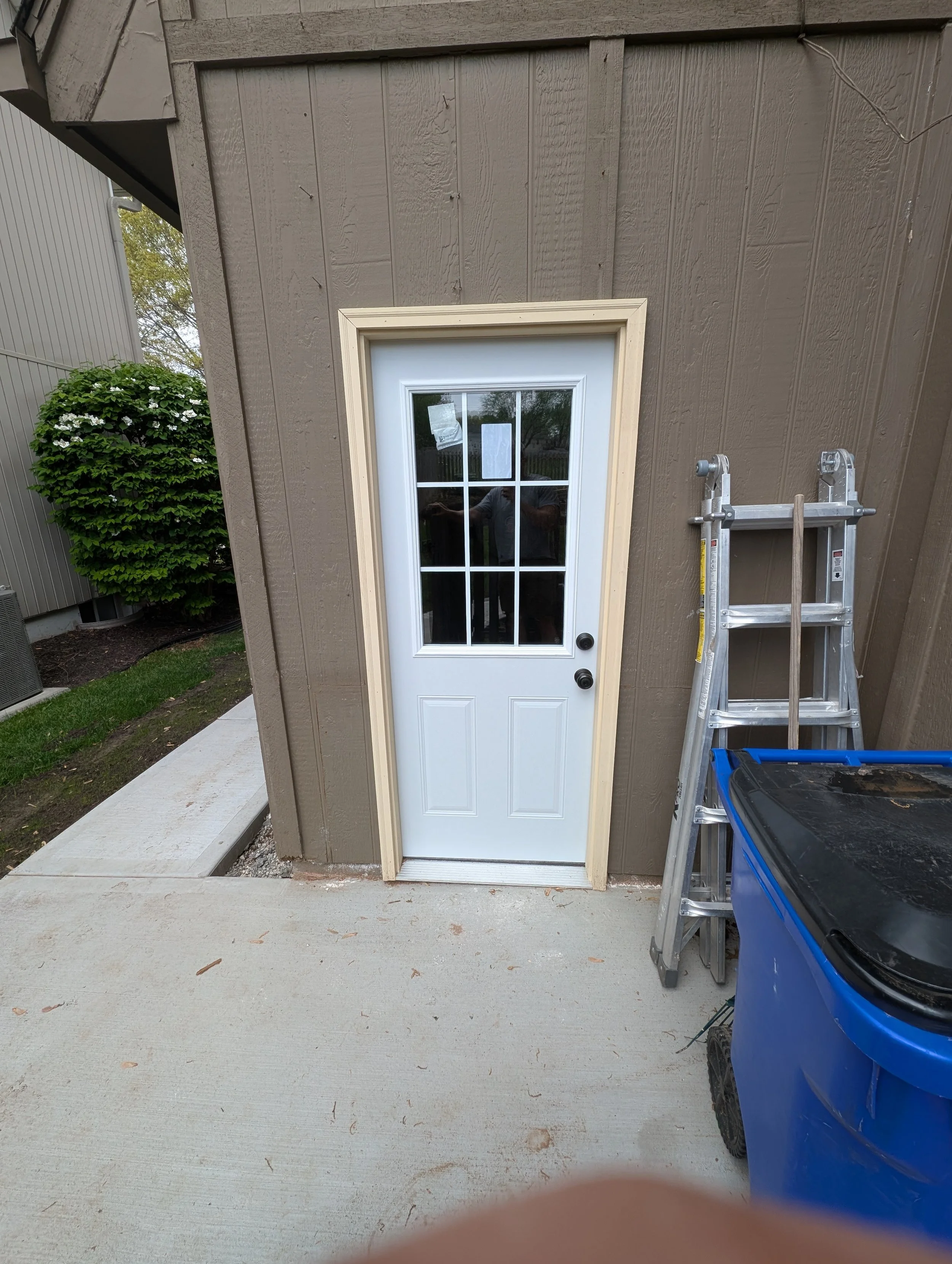 exterior door installation