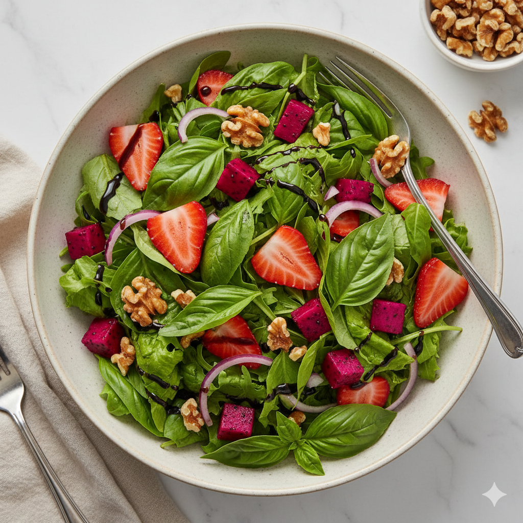 Signature Basil Bloom | Antioxidant-Rich Aeroponic Fusion