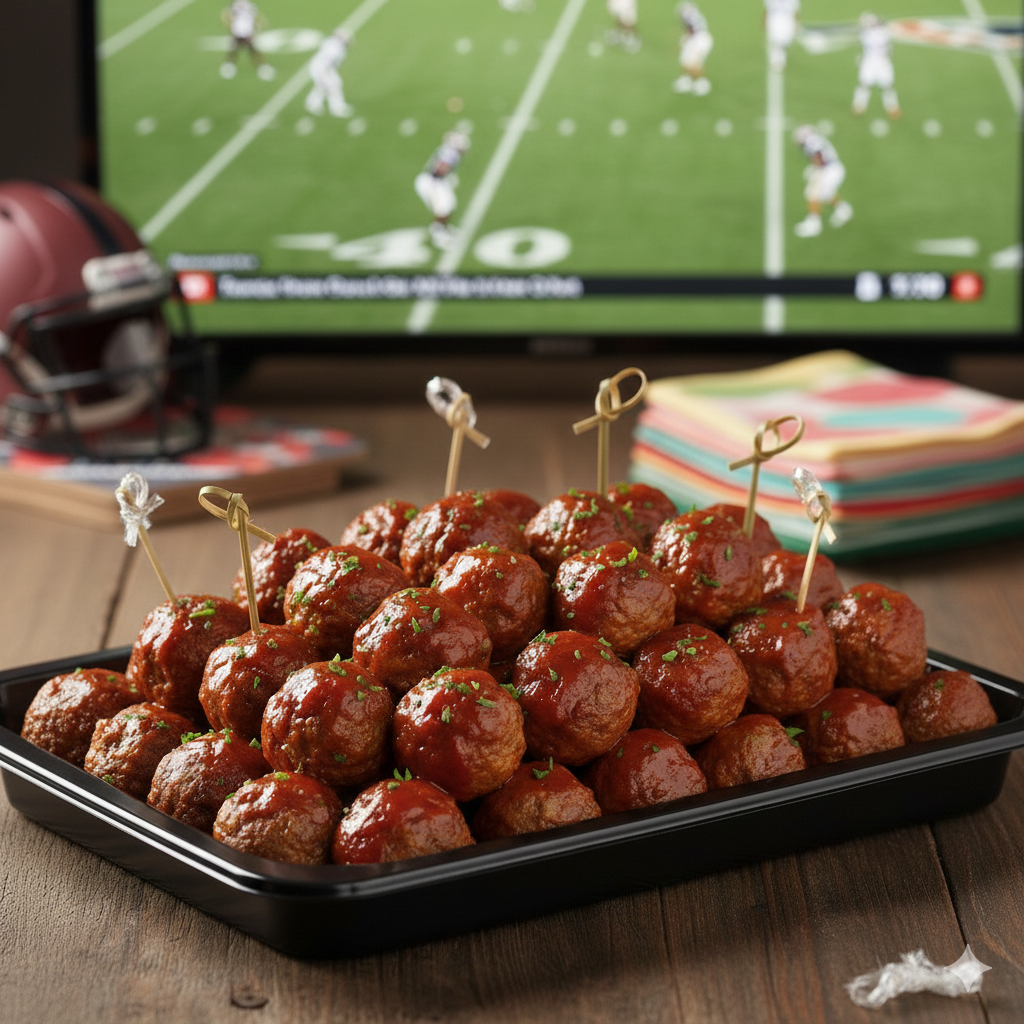 50-Yard Line Party Meatballs - 1 Tray