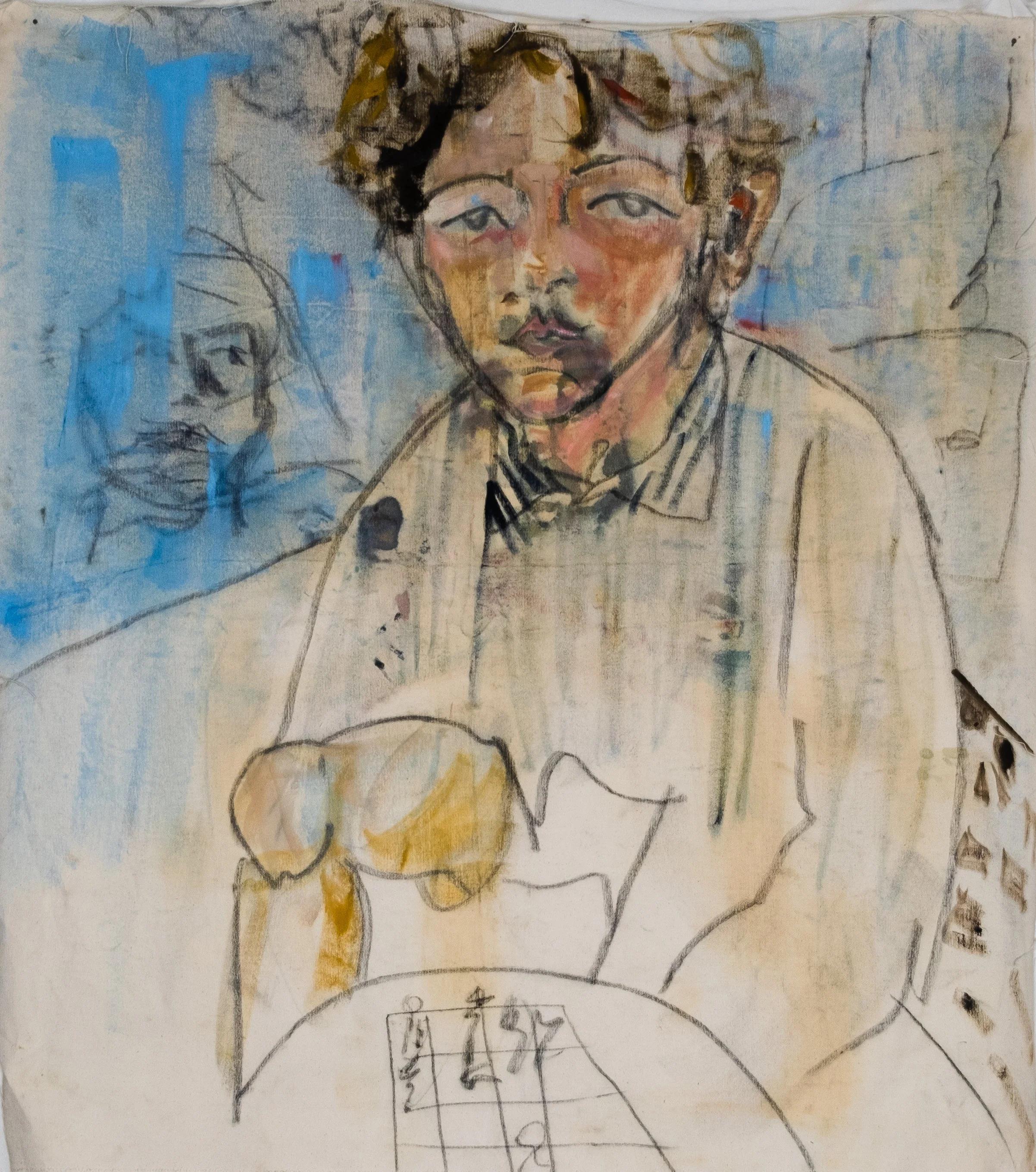 oil and charcoal on canvas, 2023