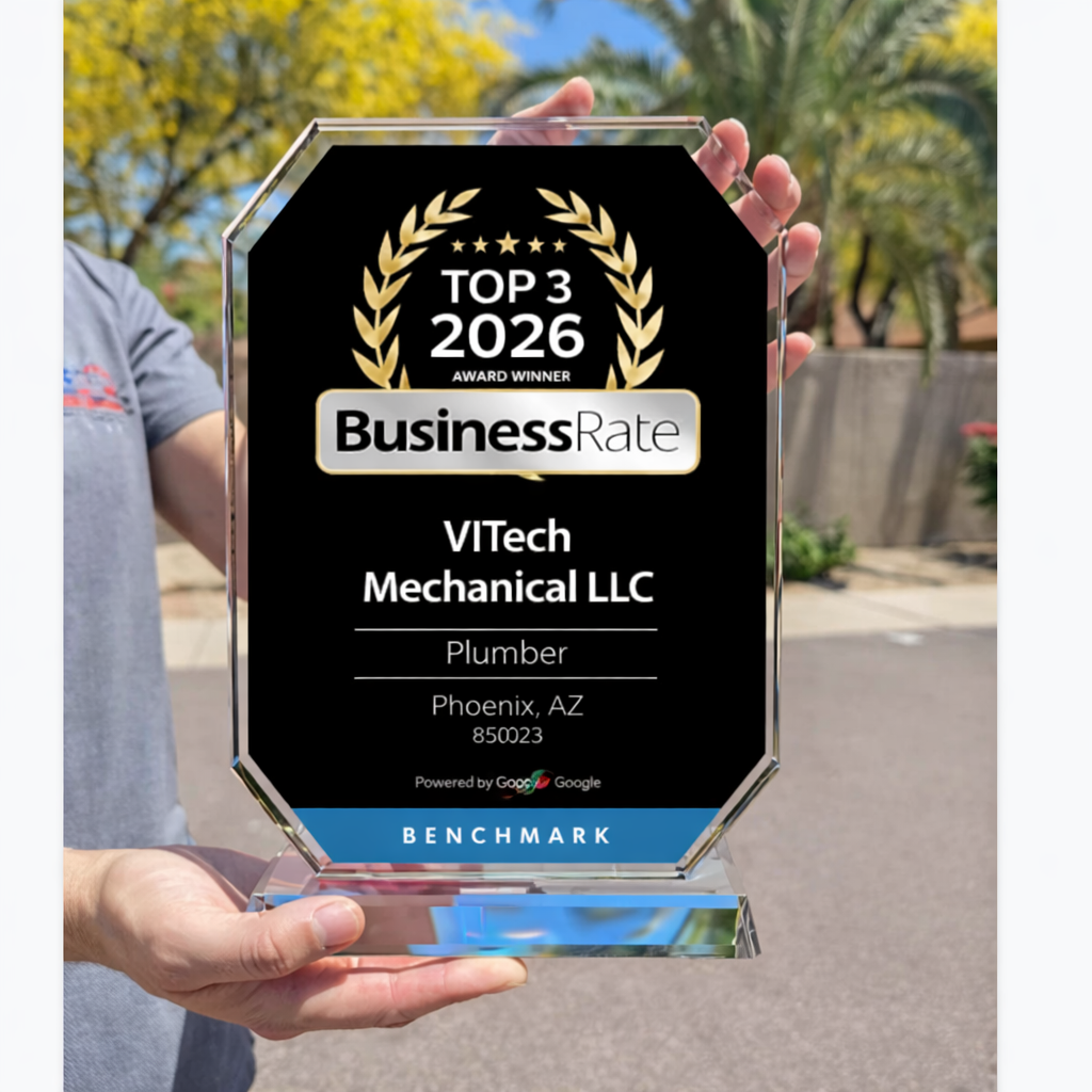 VitEch Mechanical Recognized as One of the Top Plumbers in Phoenix for 2026