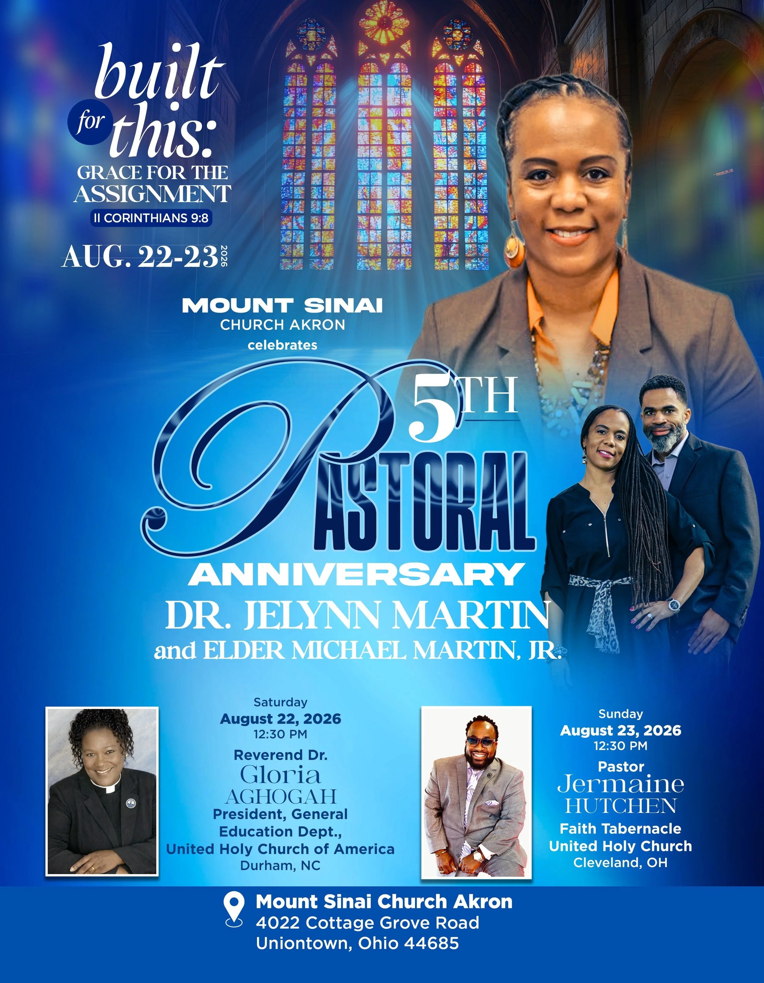 5th Pastoral Anniversary Weekend