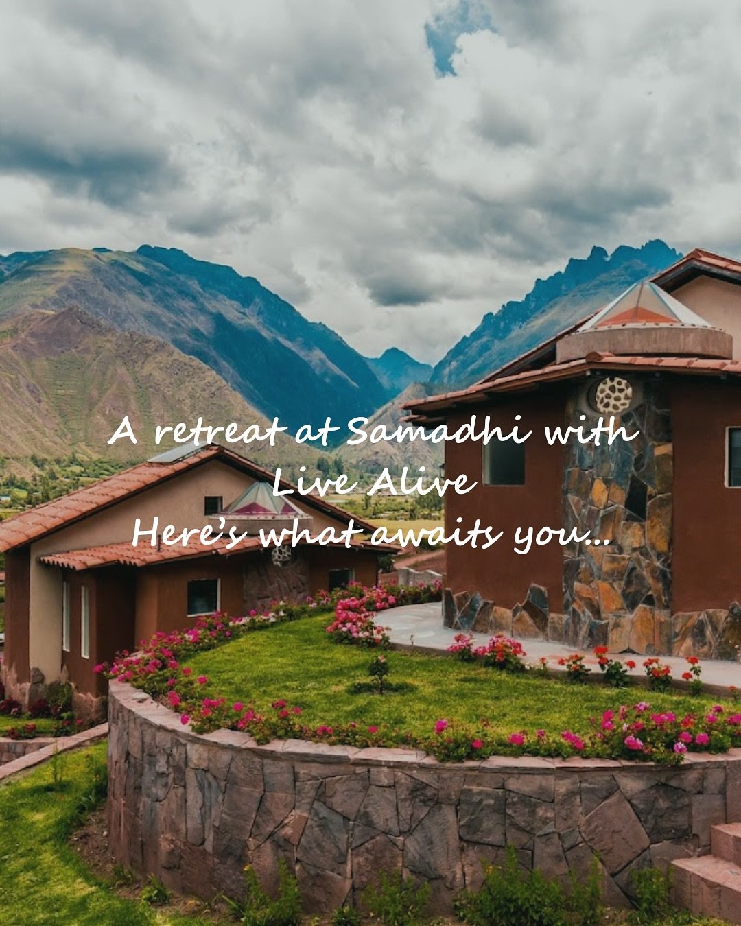 The Sacred Valley, Peru | May 9 - 15, 2026

Join the Live Alive community for an unforgettable, seven-day, six-night retreat to the Peruvian Andes in Cusco, Peru! At Live Alive, we know that taking the time and space from daily routines and commitmen
