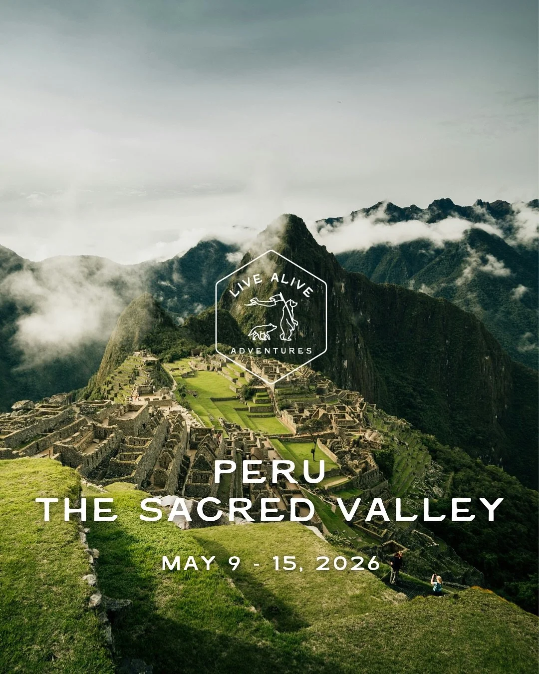 PERU May 9 - 15, 2026

Imagine yourself surrounded by the Andes, breathing in the beauty of the Sacred Valley, practicing yoga under open skies, and walking in the footsteps of the ancients. Whether you&rsquo;re seeking clarity, connection, or inspir