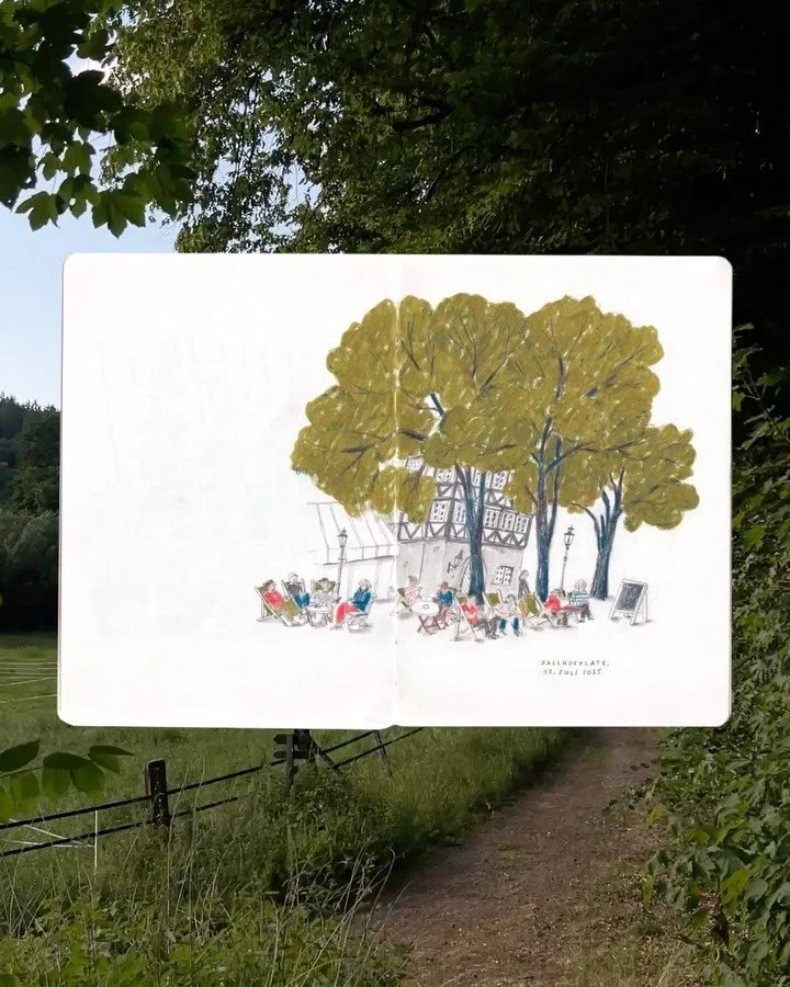 a nod to summer and my favourite sketch from then 🍃

Got the flu like three weeks ago but still aren&rsquo;t fully recovered which is frustrating &mdash; trying to catch up on uni work and watching the olympics in the meantime. How are you feeling? 