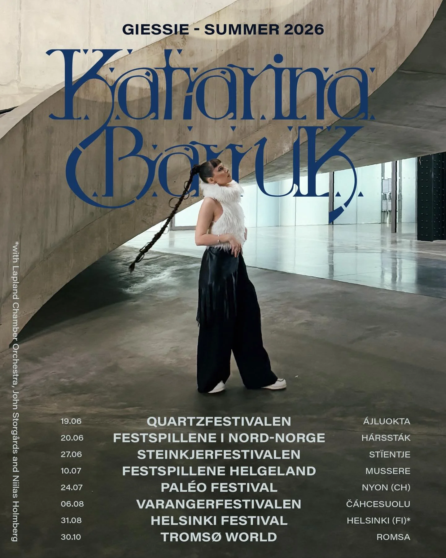 @katarinabarruk starting her festival summer today at @thequartzcorp 💫💙

Photo and styling by @estellevanderwal_ 
Graphic design by @gatelykta