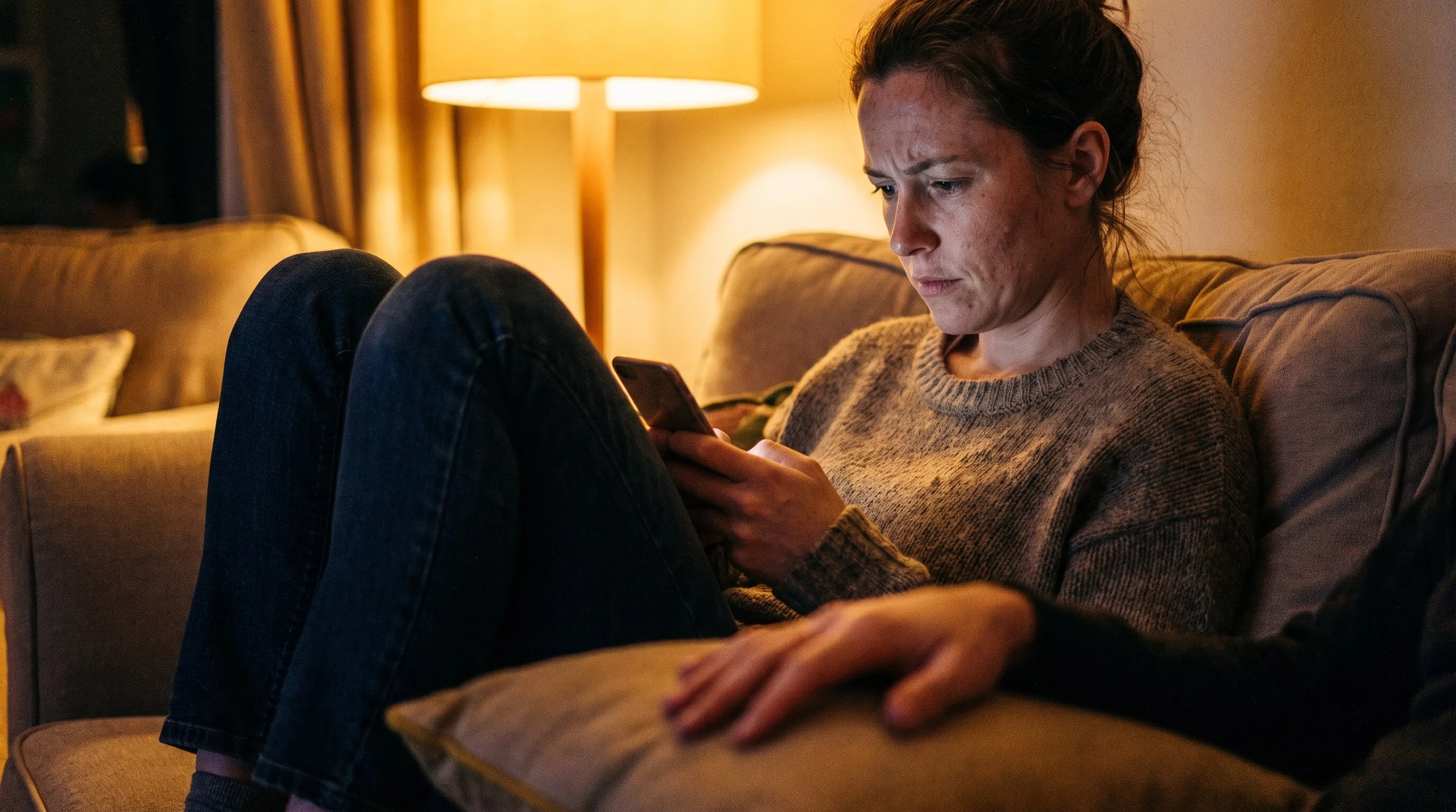 person pulling away from a healthy relationship, emotional withdrawal pattern