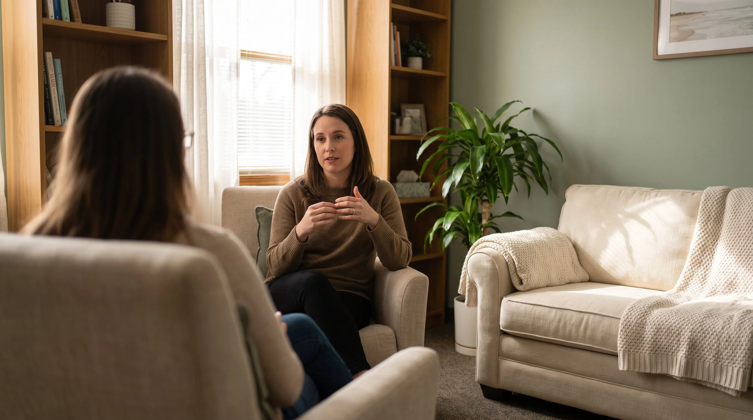 somatic therapy session body awareness
