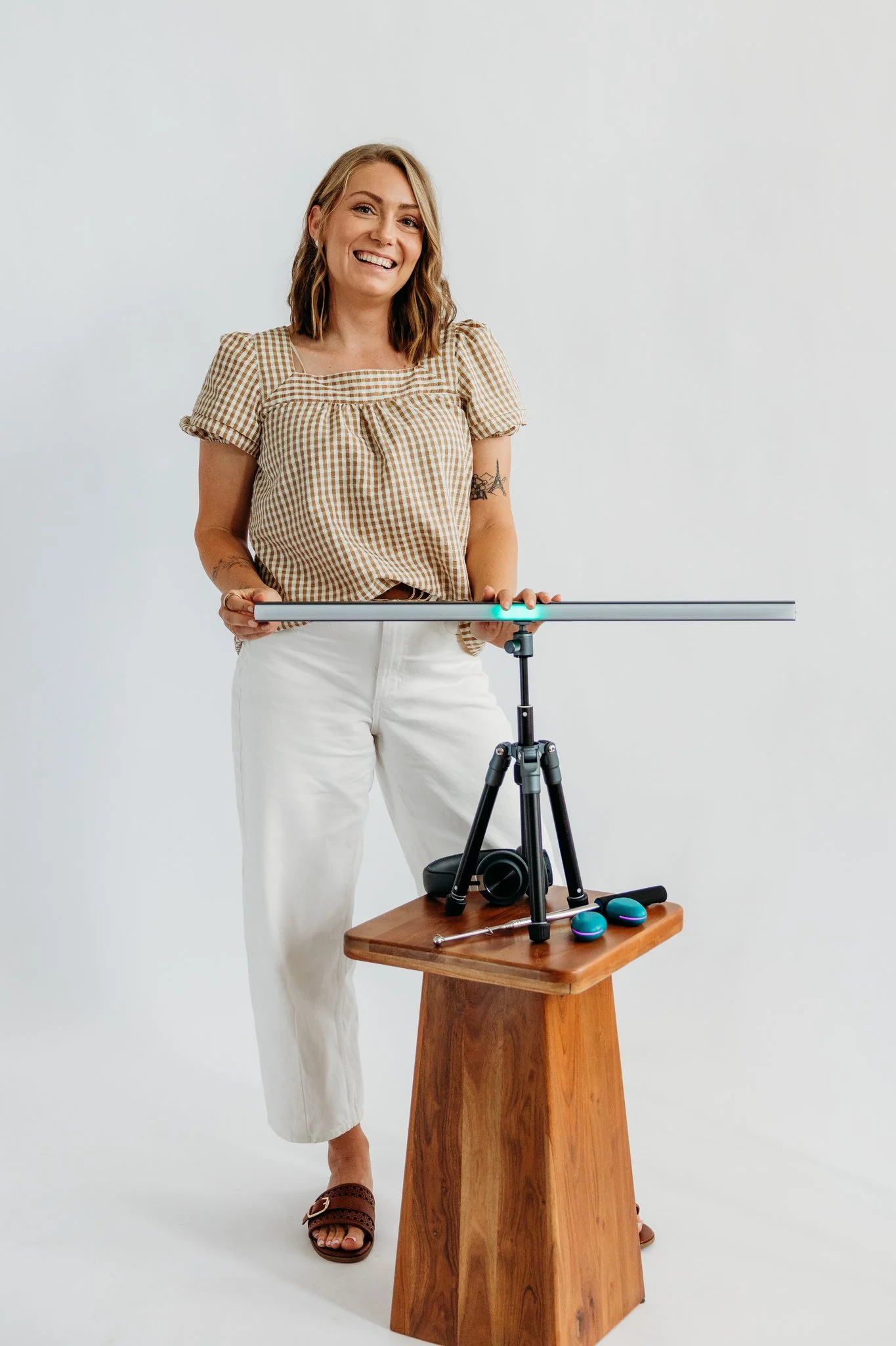 Hannah Ciampini, LCSW, trauma therapist and owner of Hello Calm Therapy in Pensacola, Florida