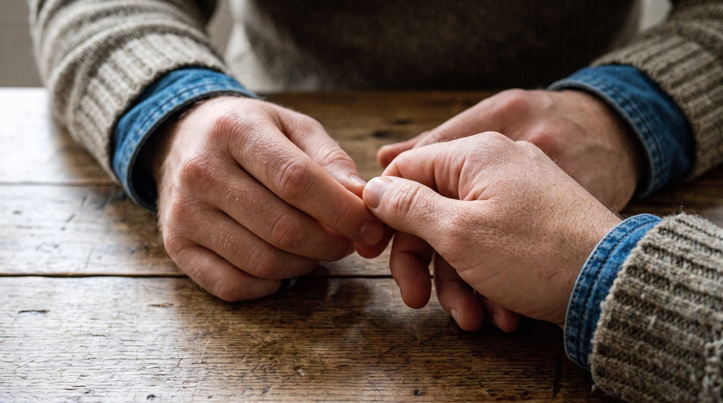 emotional distance and hesitation to connect despite closeness