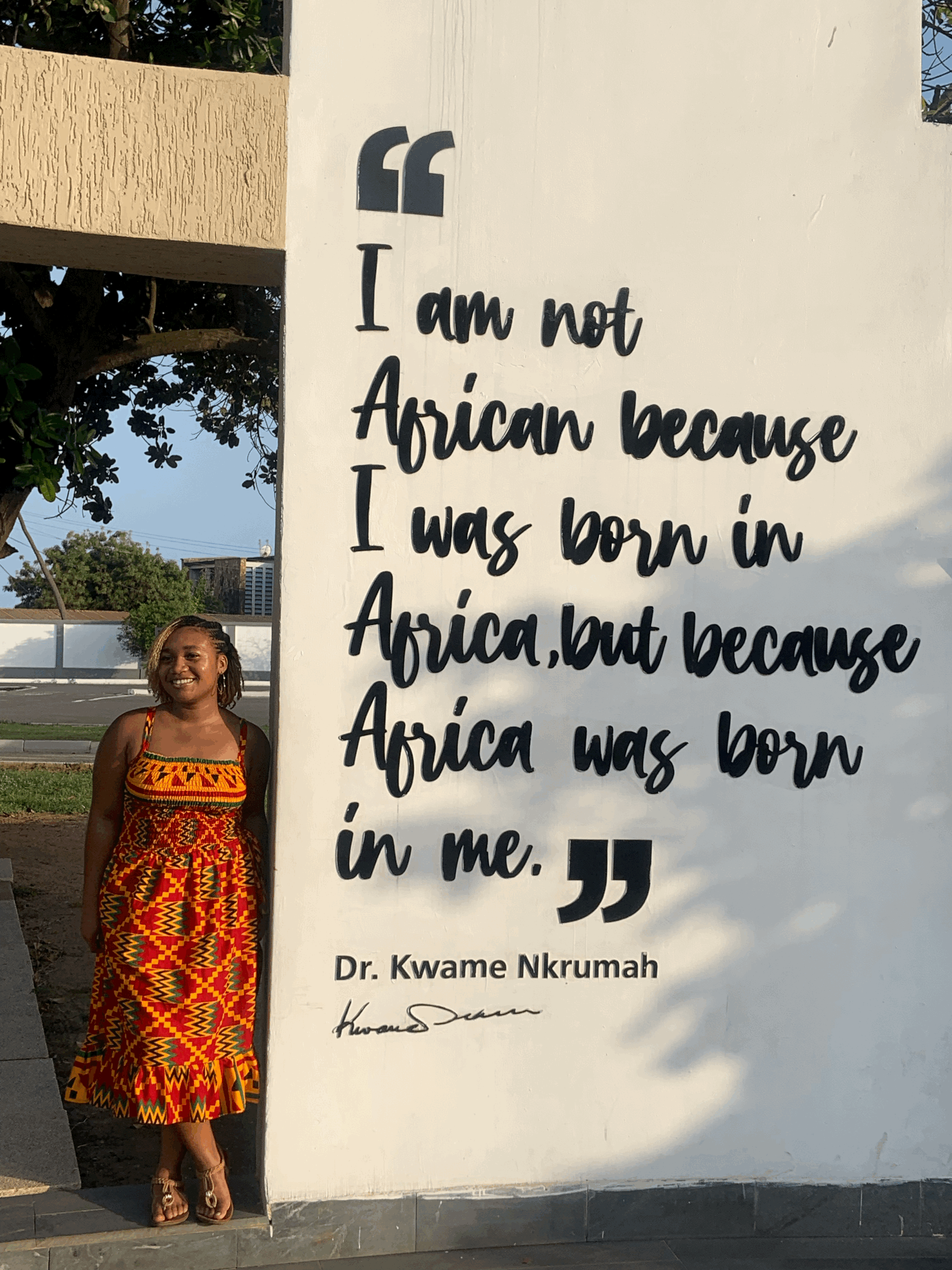 Student Spotlight: Sydnee-Marie Edusei in Ghana