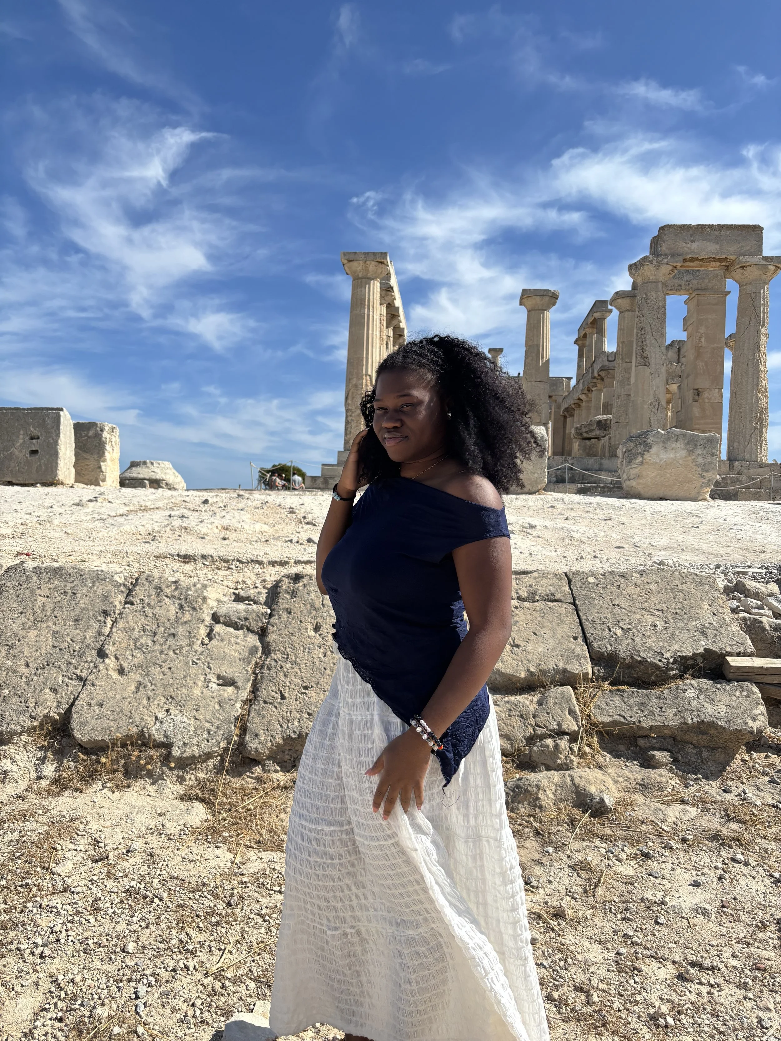 Student Spotlight: Temilade Onile in Greece
