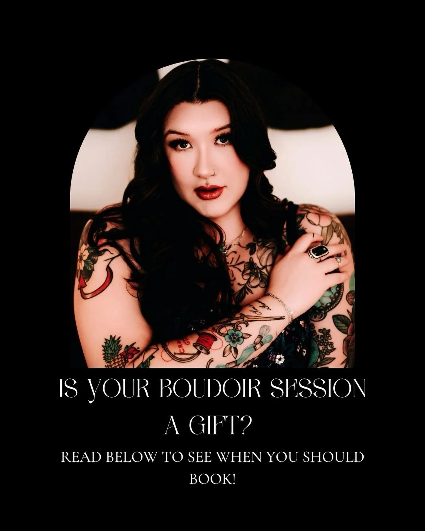 This one is really for the brides. I have to turn away brides almost weekly because they&rsquo;ve waited too long to book a boudoir session as a wedding gift. Please, PLEASE pre plan if you&rsquo;re wanting to gift an album to your partner. On averag