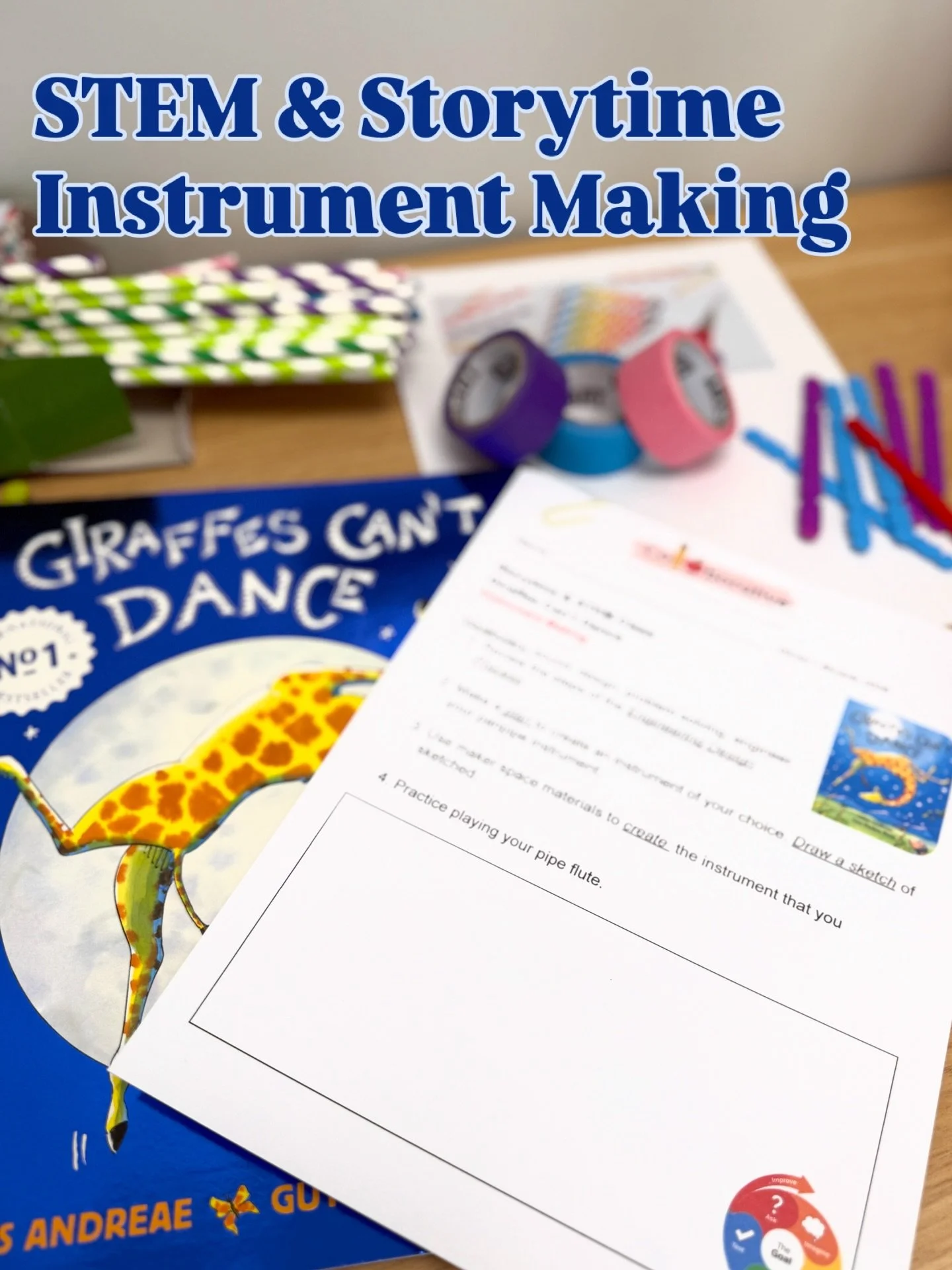 Our Storytime &amp; STEM class invites young children to foster critical thinking and develop problem-solving skills in a playful, nurturing environment.

Each week, after reading a story, our little engineers work on a hands-on project where they im